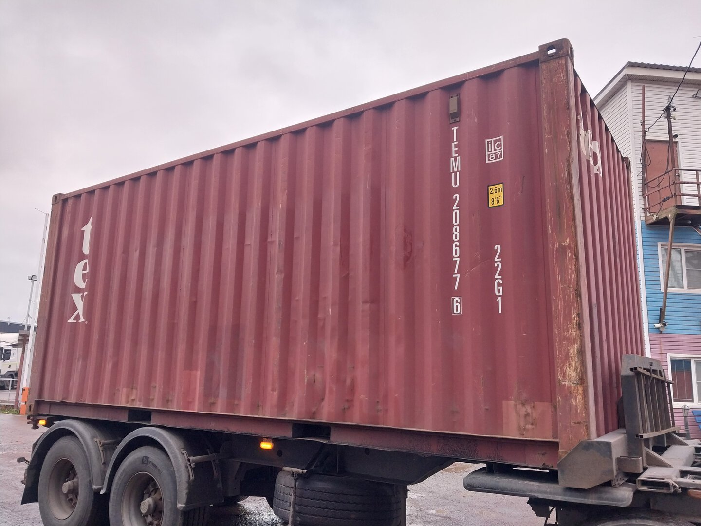 Морской контейнер TEMU2086776