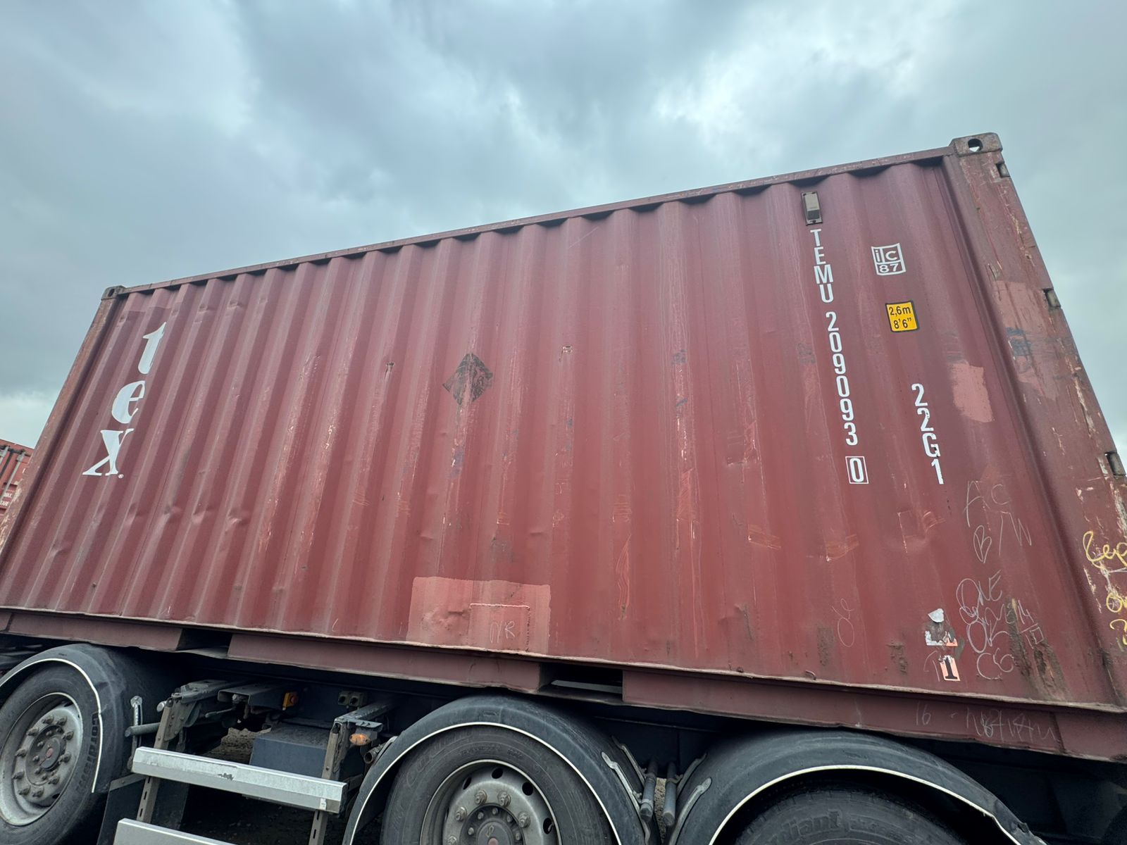 Морской контейнер TEMU2090930