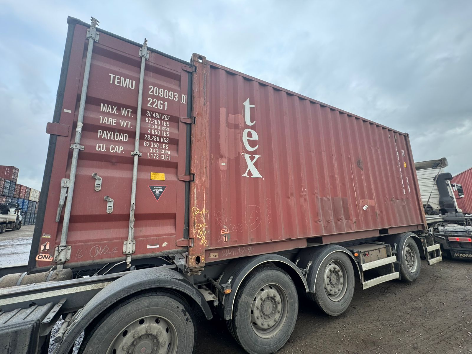 Морской контейнер TEMU2090930