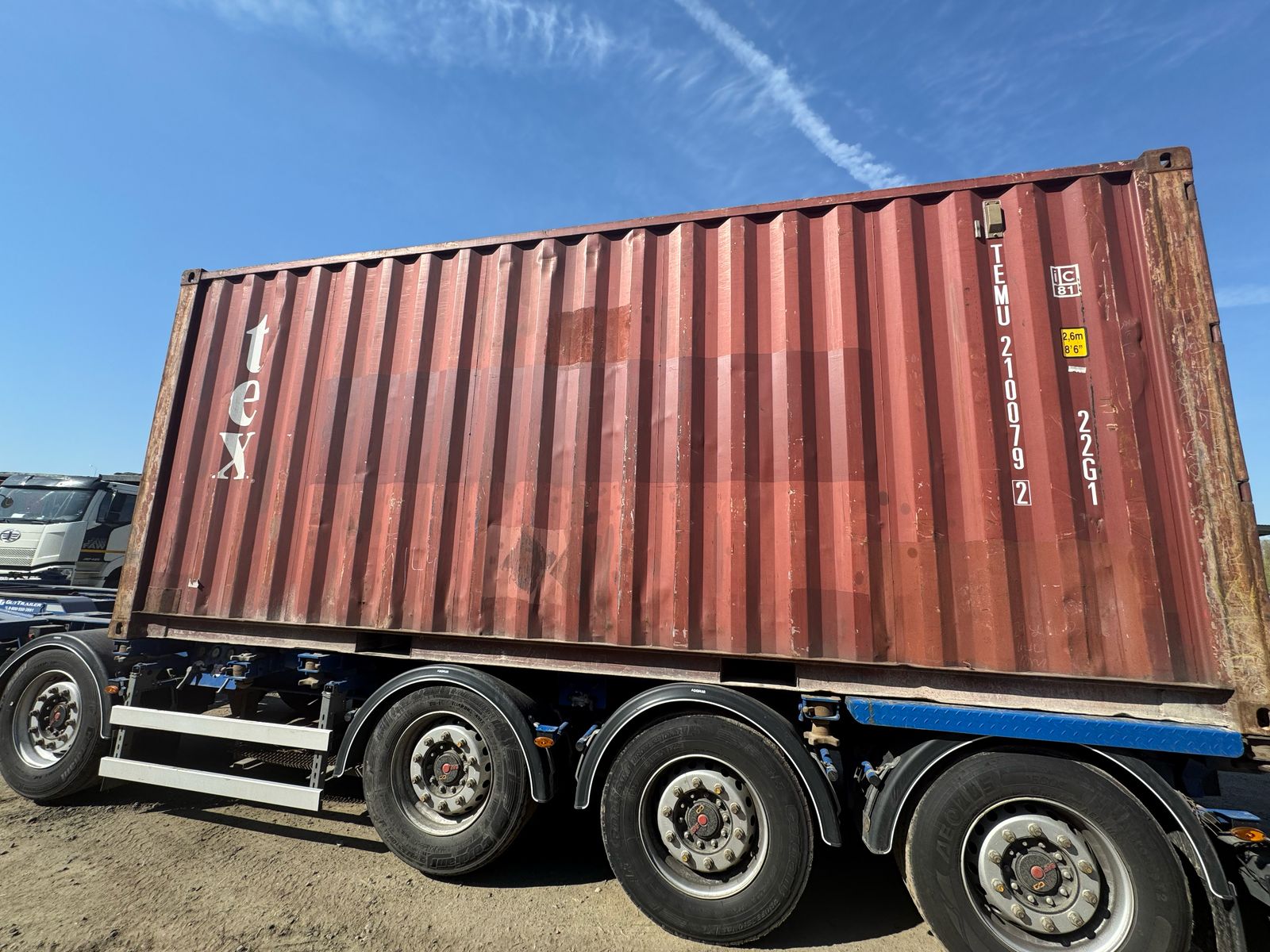 Морской контейнер TEMU2100792