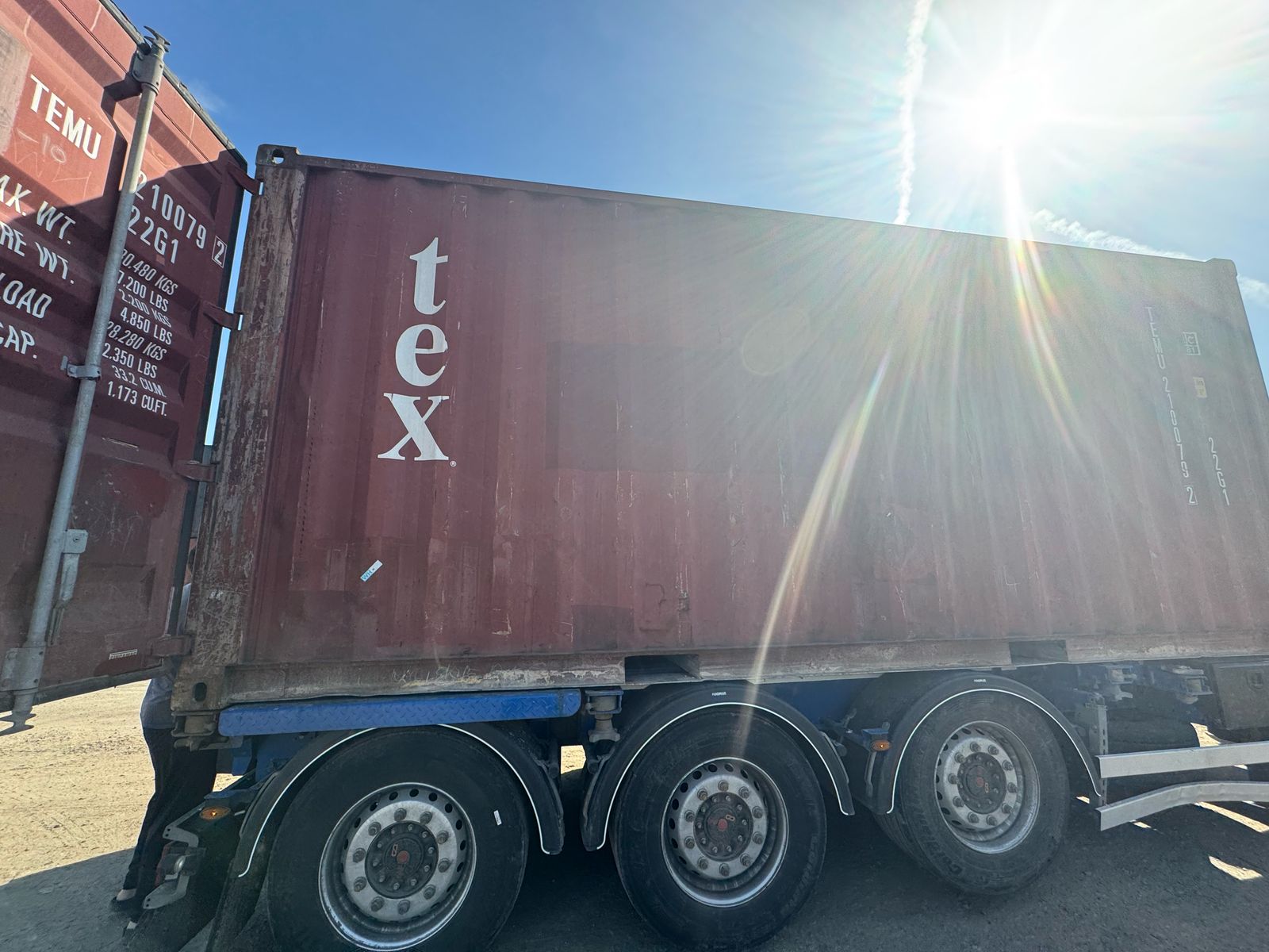 Морской контейнер TEMU2100792