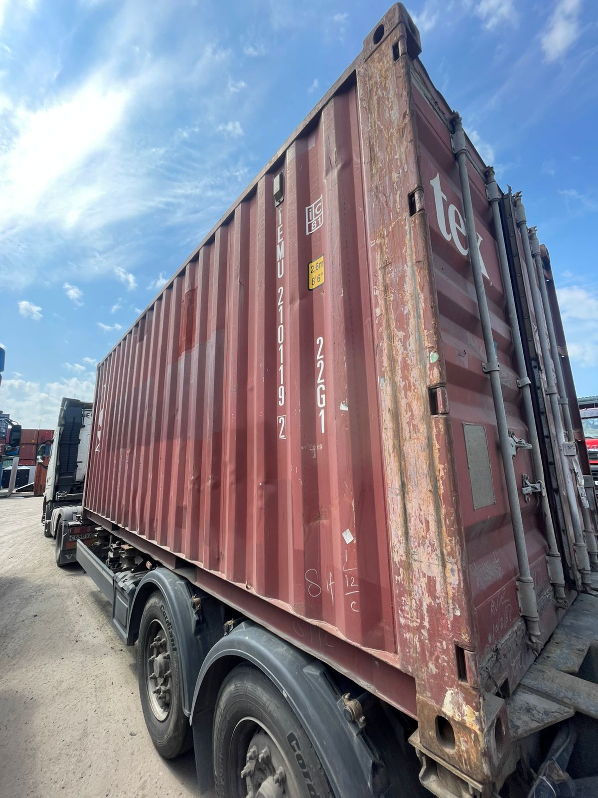 Морской контейнер TEMU2101192