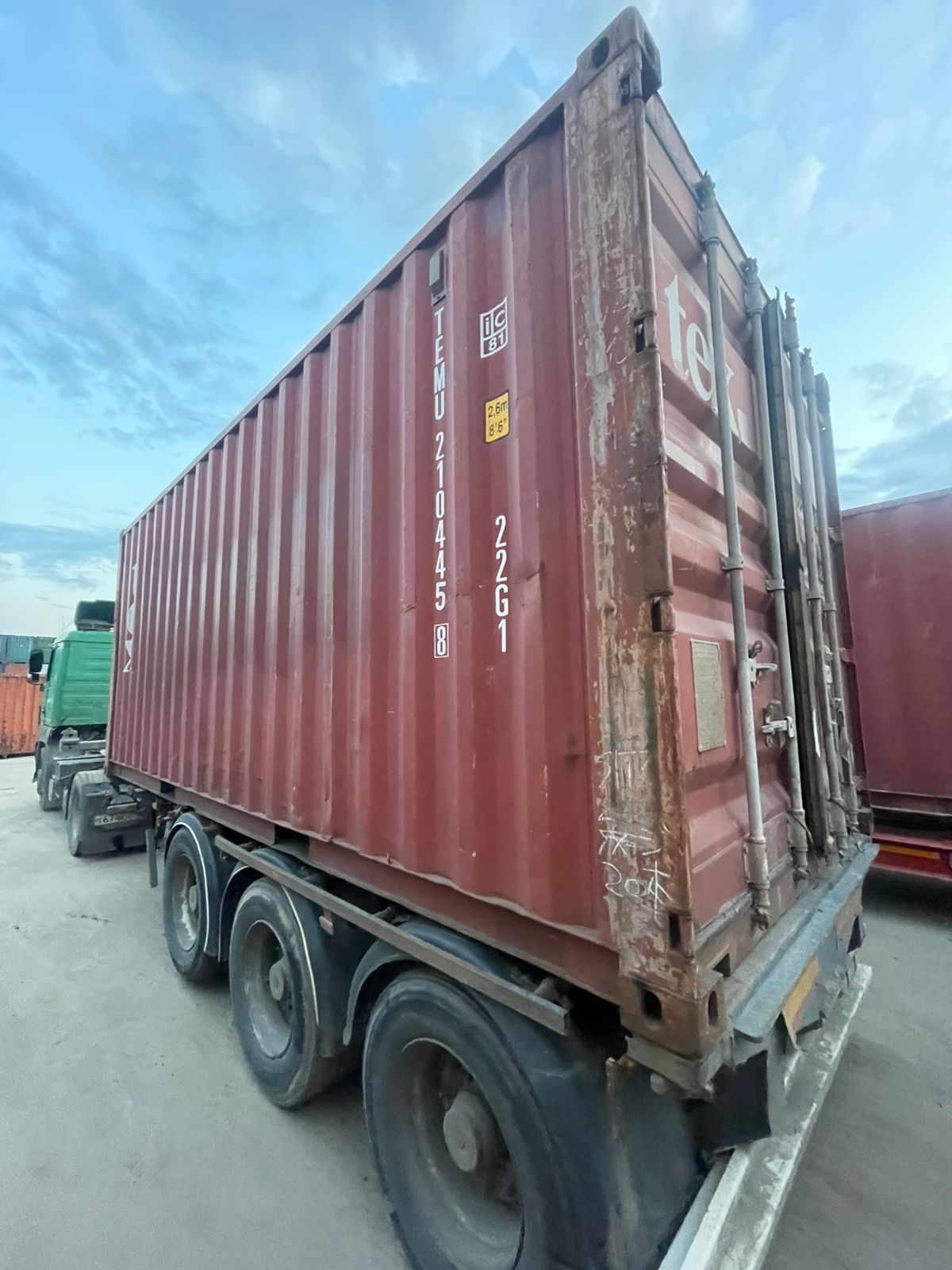 Морской контейнер TEMU2104458