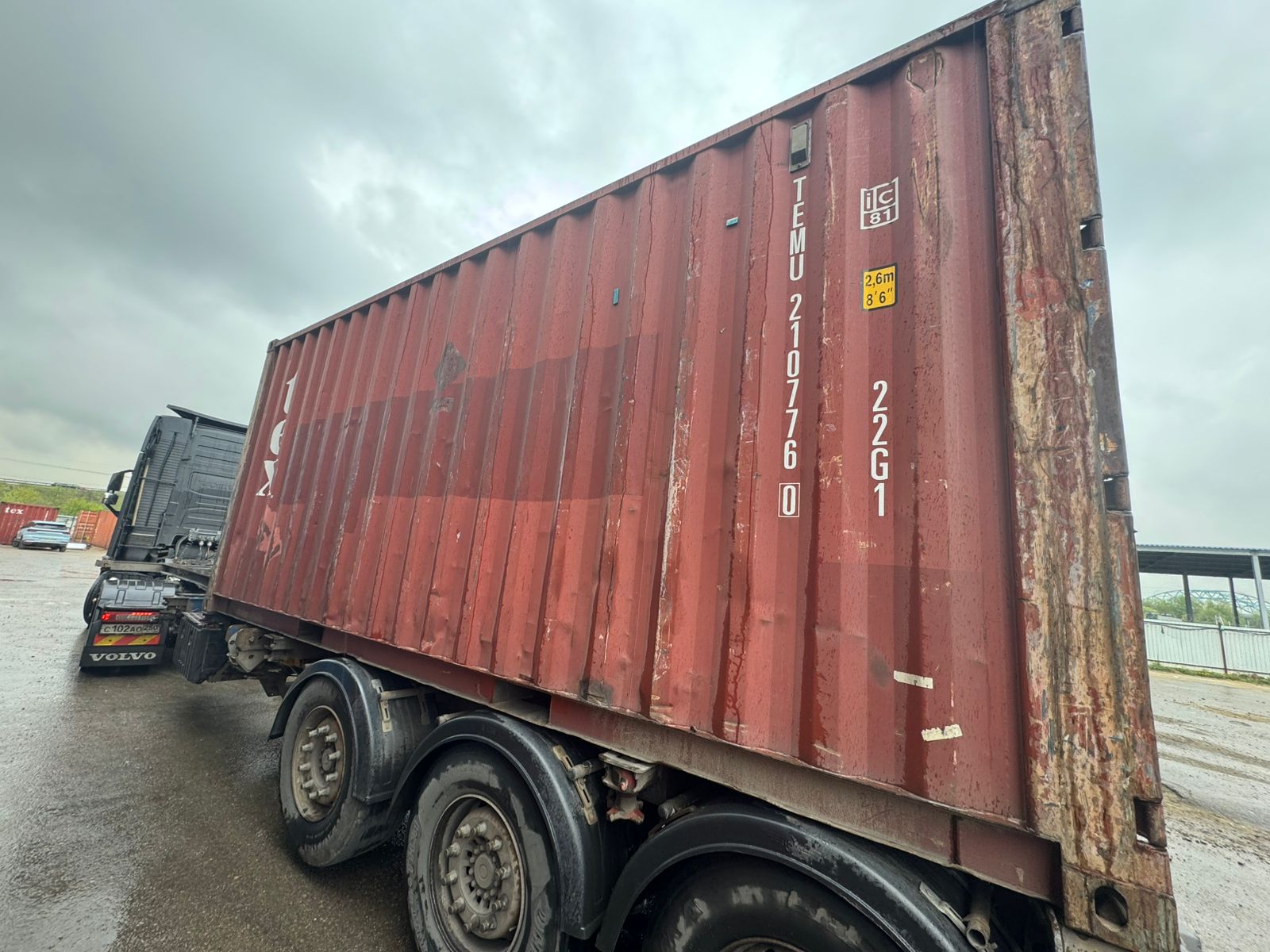 Морской контейнер TEMU2107760