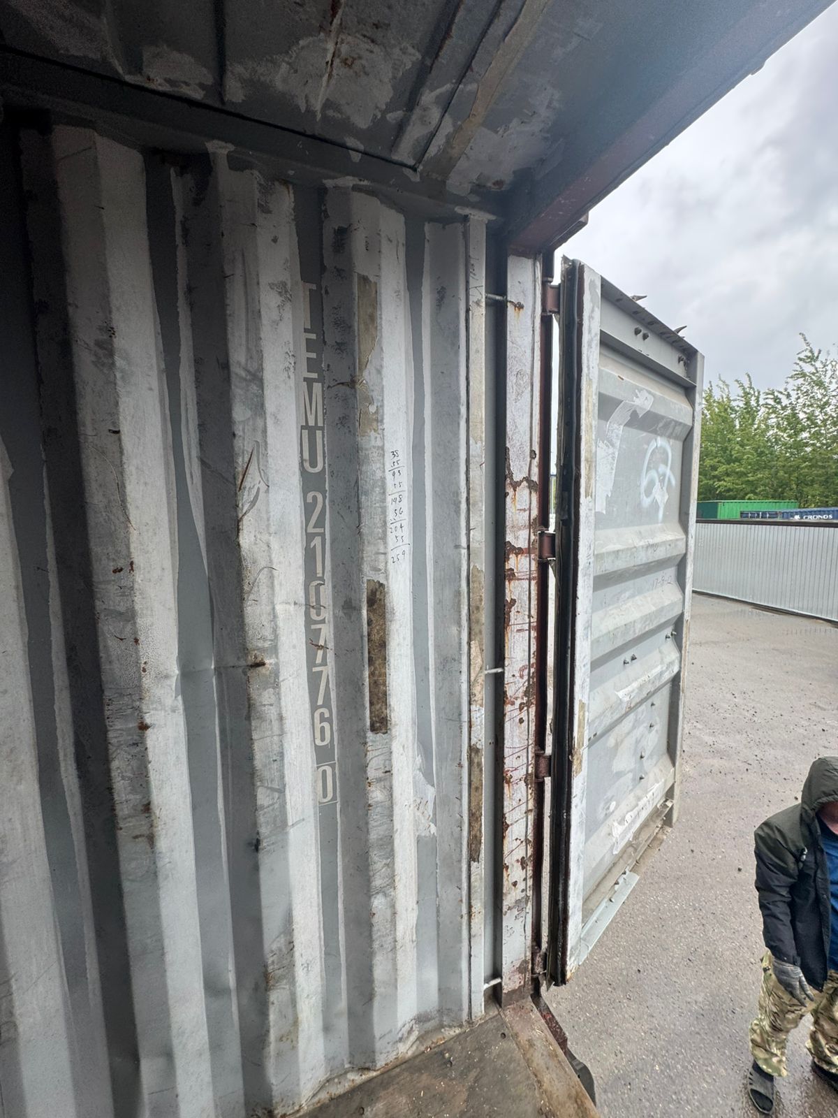 Морской контейнер TEMU2107760