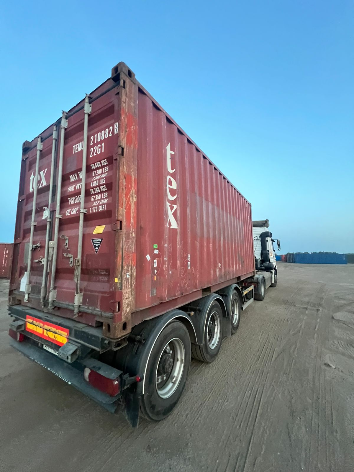 Морской контейнер TEMU2108828