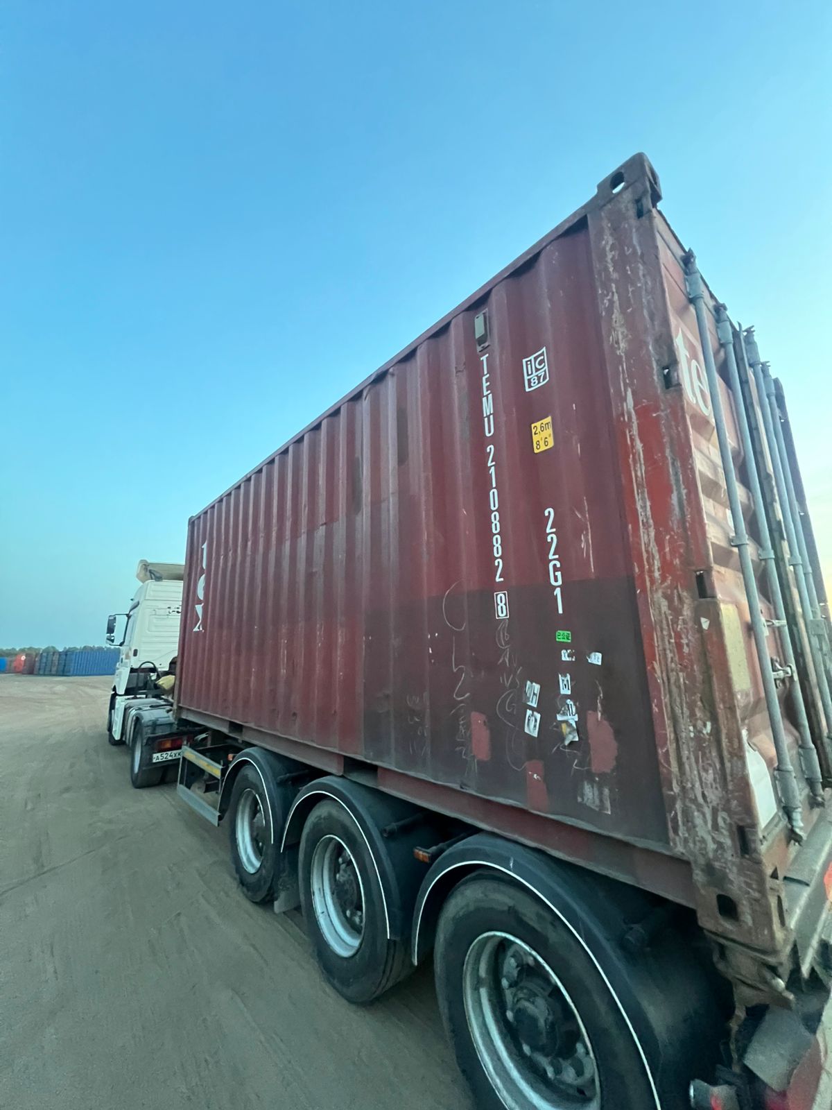 Морской контейнер TEMU2108828