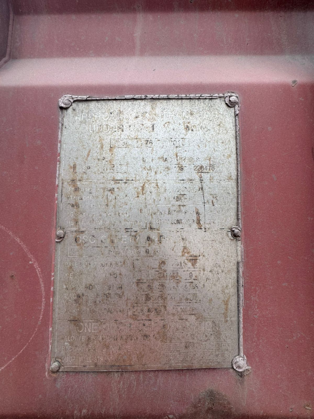 Морской контейнер TEMU2114179