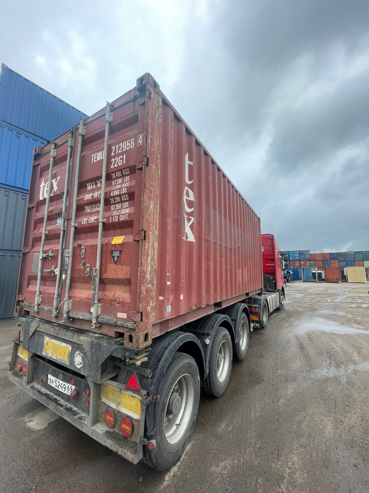 Морской контейнер TEMU2129564
