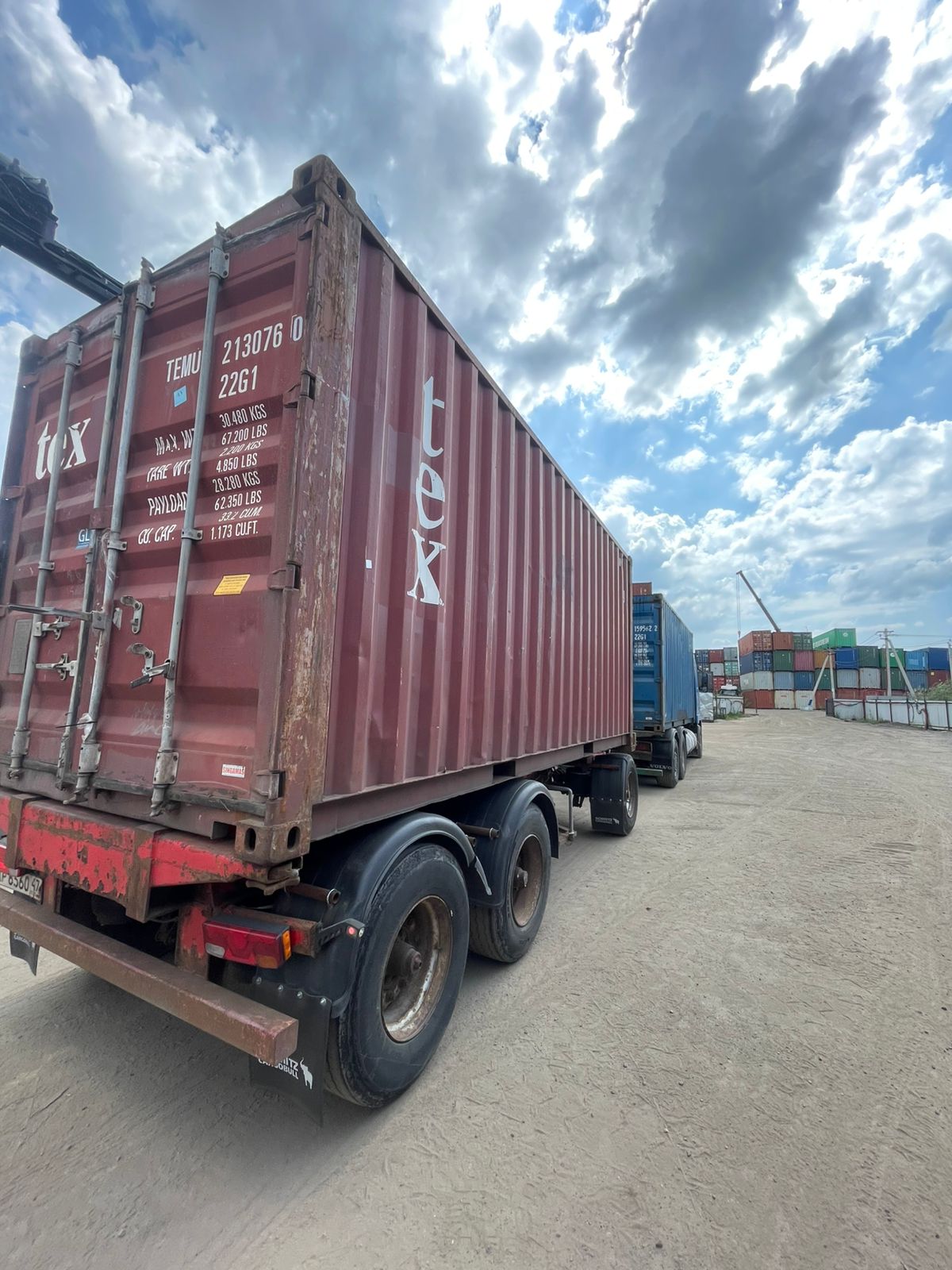 Морской контейнер TEMU2130760