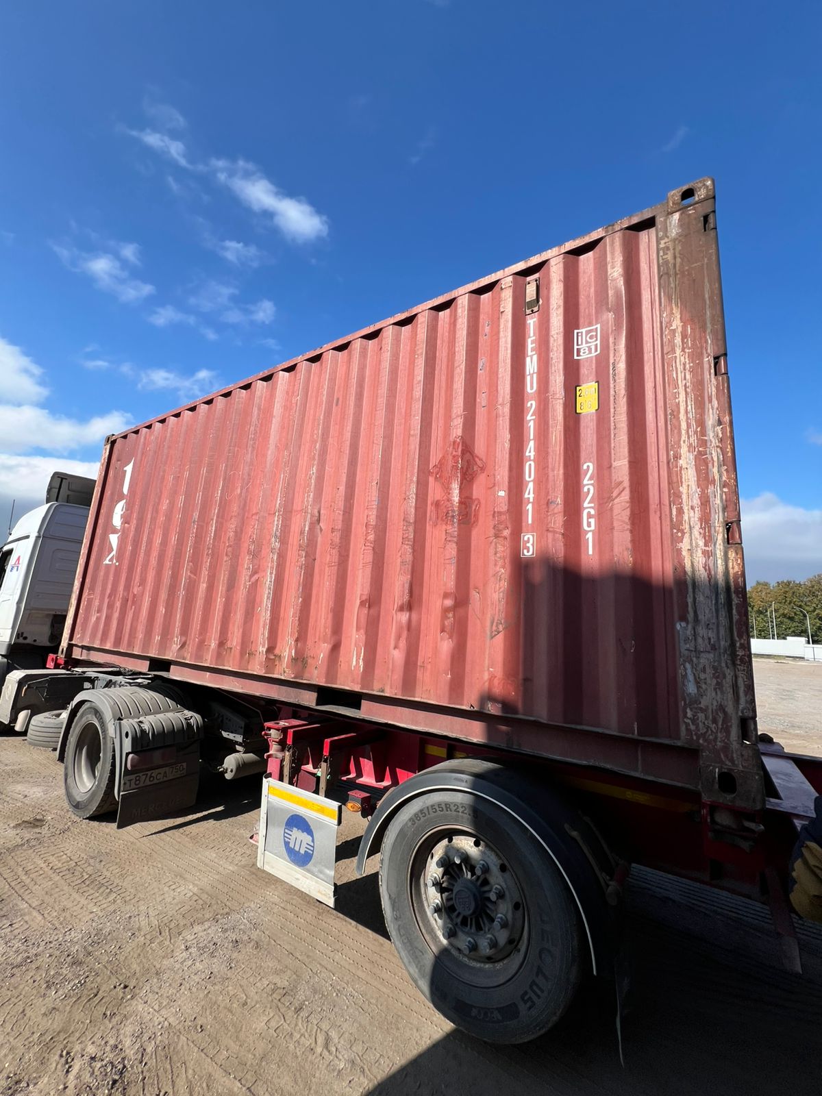 Морской контейнер TEMU2140413