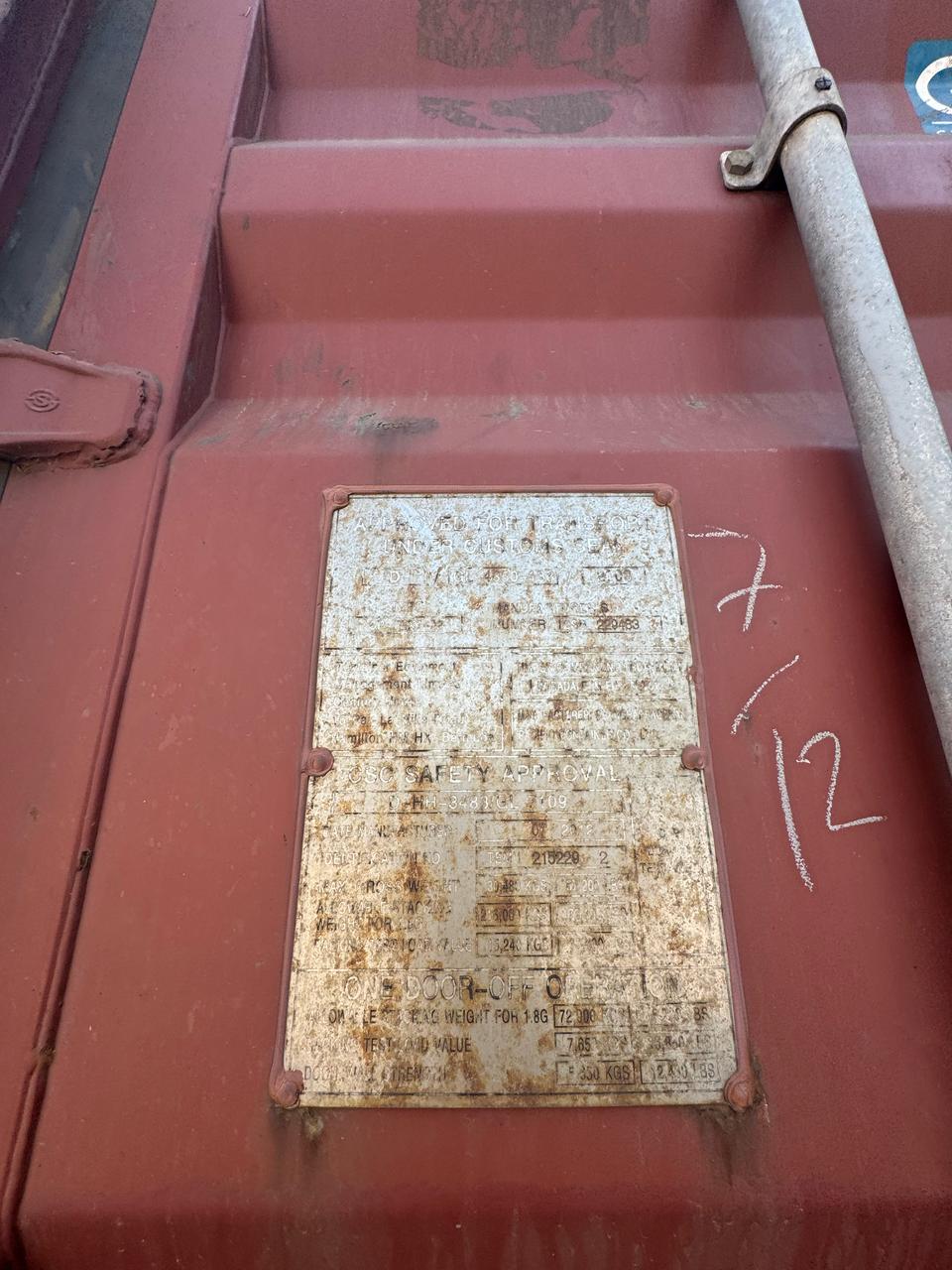 Морской контейнер TEMU2152292