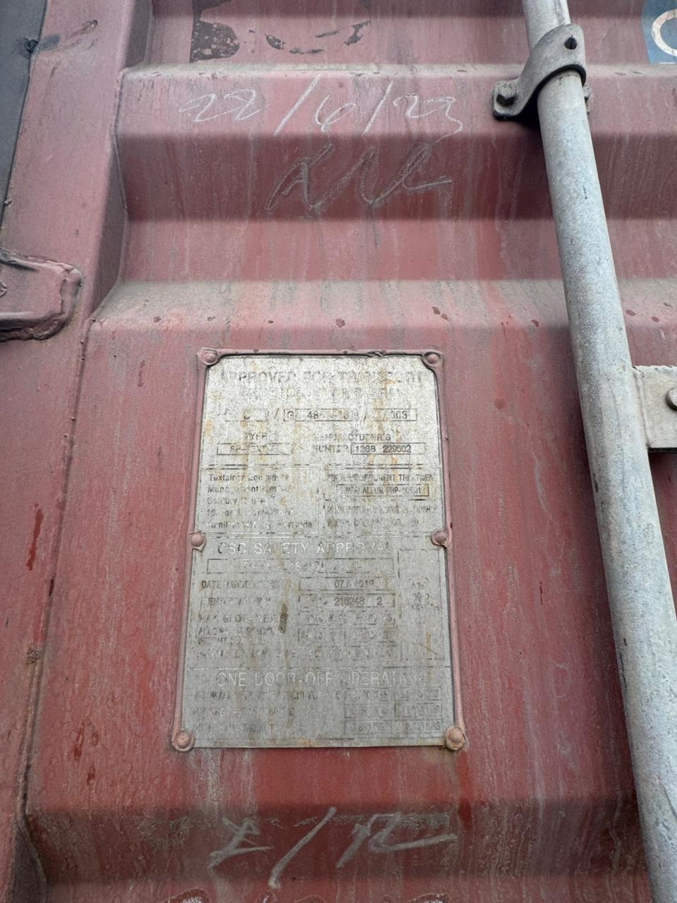 Морской контейнер TEMU2152482