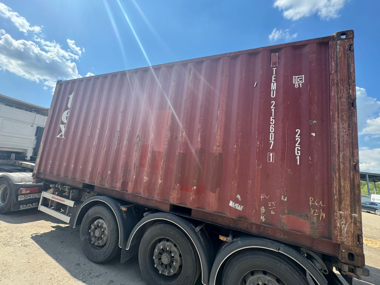 Морской контейнер TEMU2156071