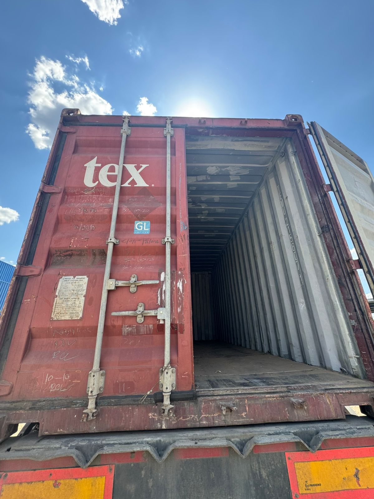 Морской контейнер TEMU2156071