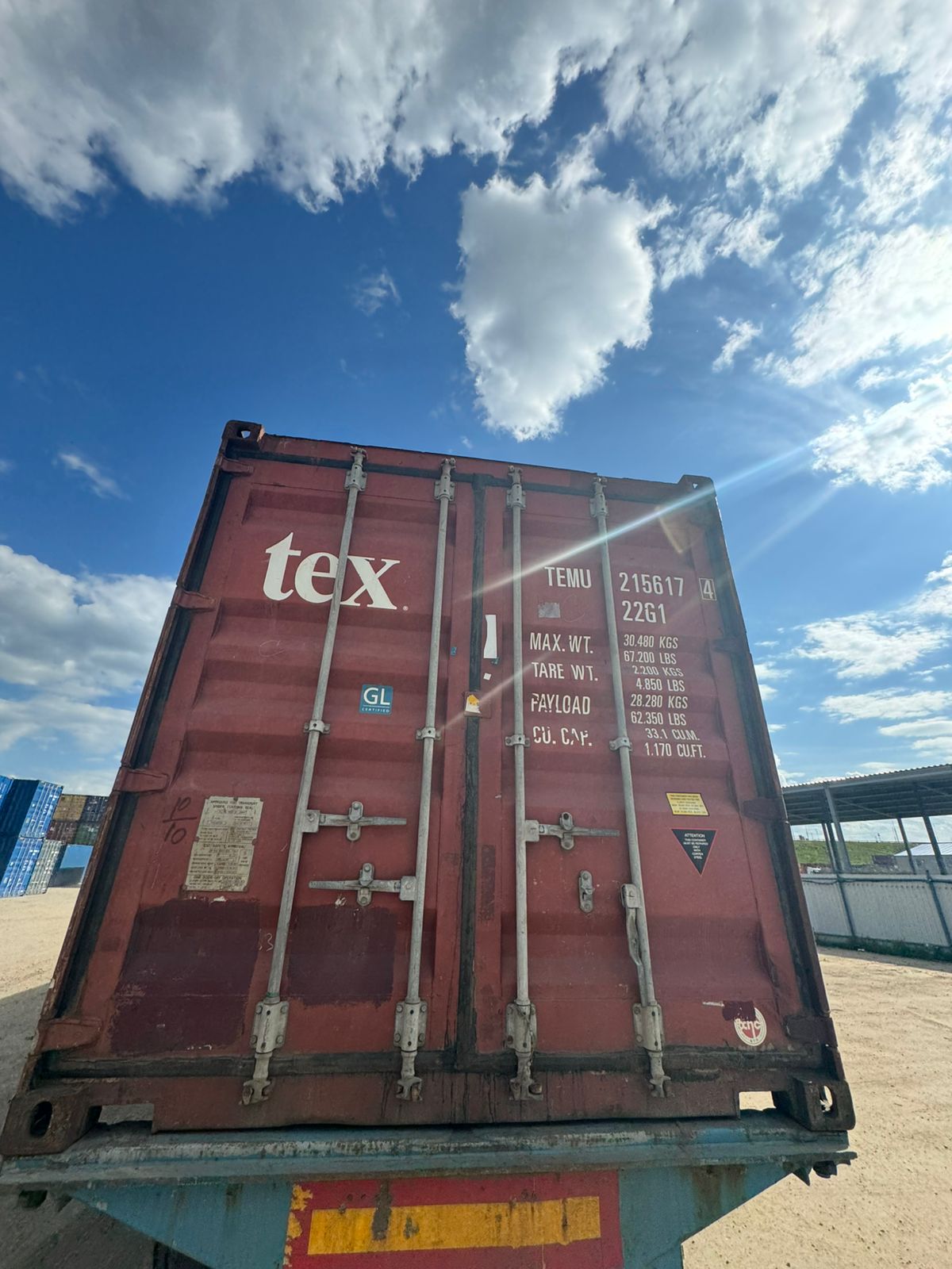 Морской контейнер TEMU2156174