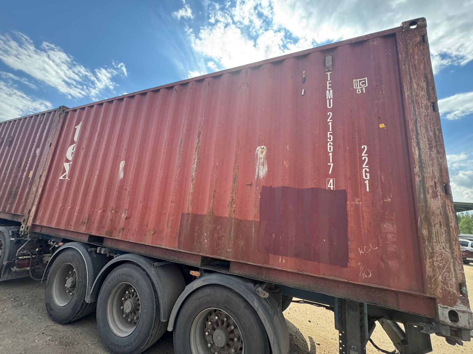 Морской контейнер TEMU2156174