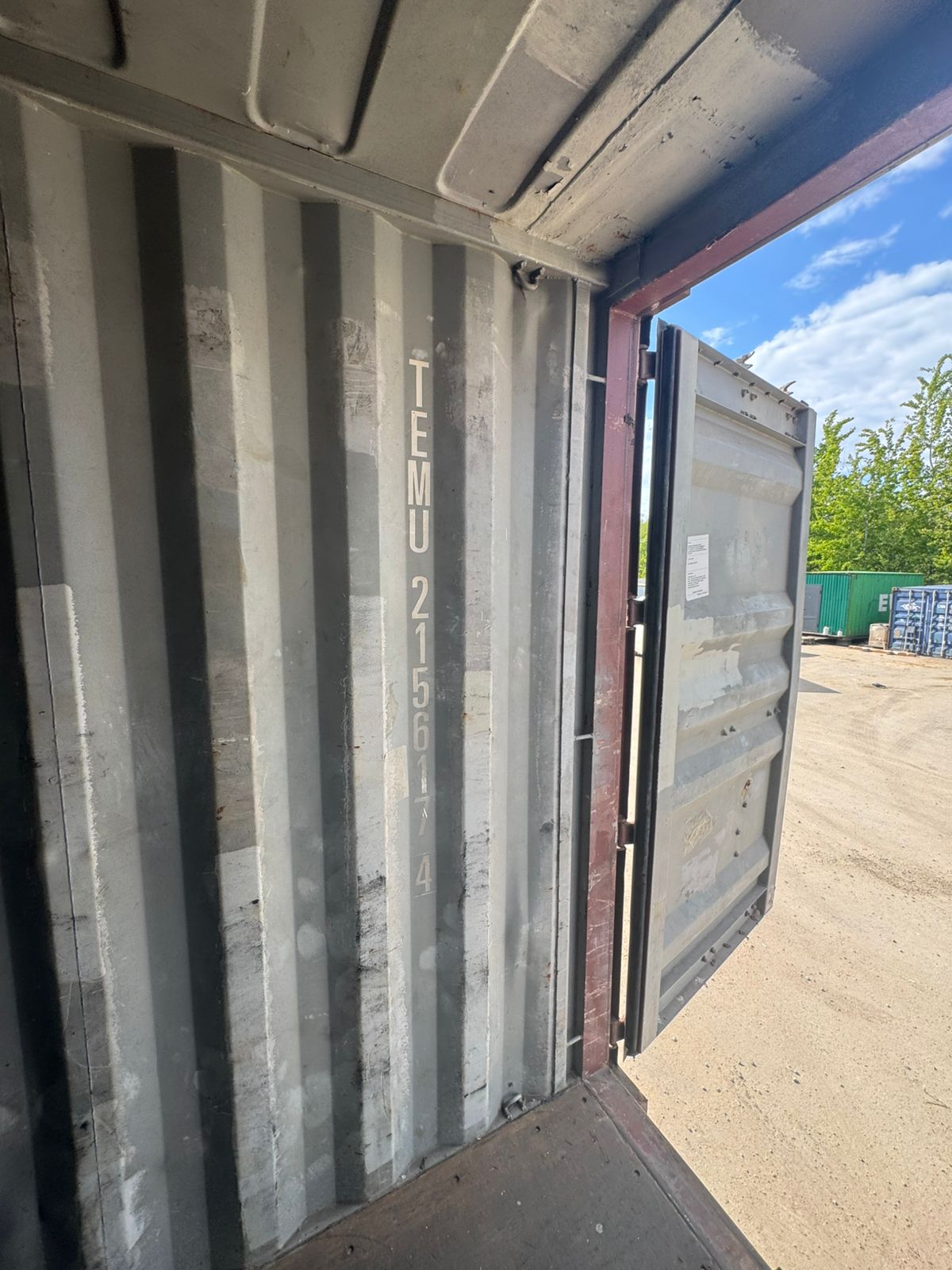 Морской контейнер TEMU2156174