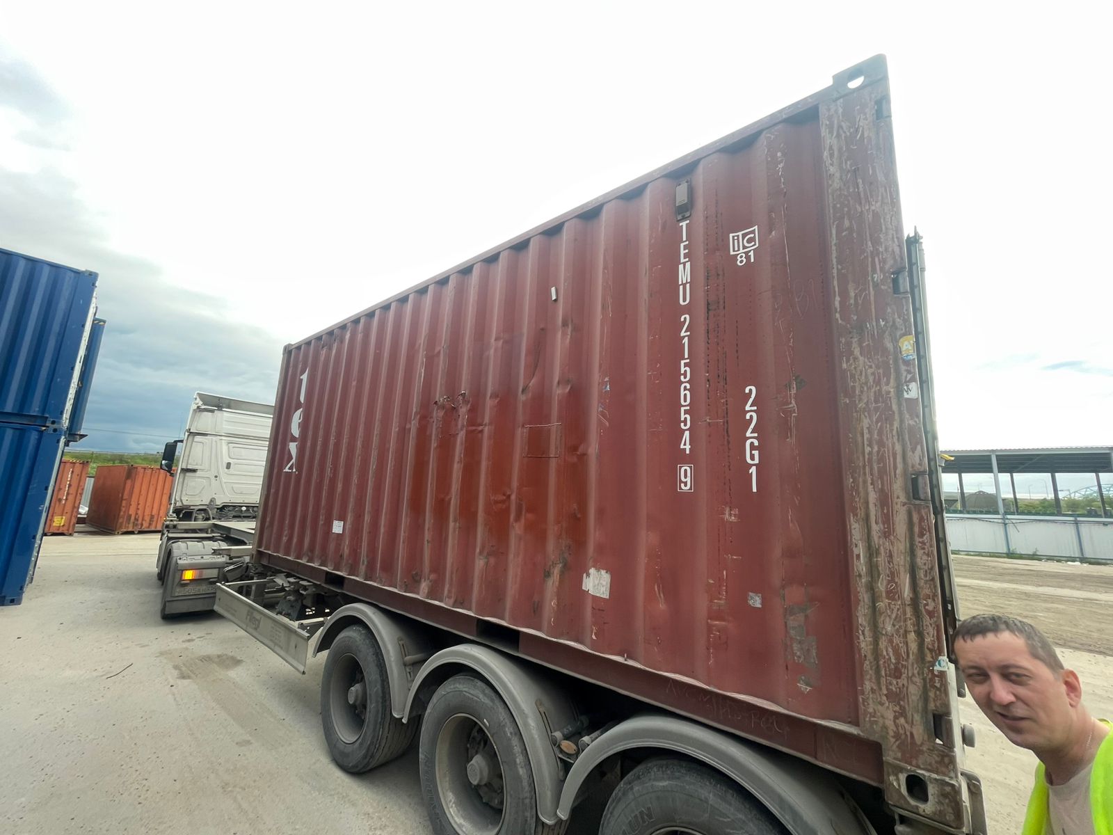 Морской контейнер TEMU2156549