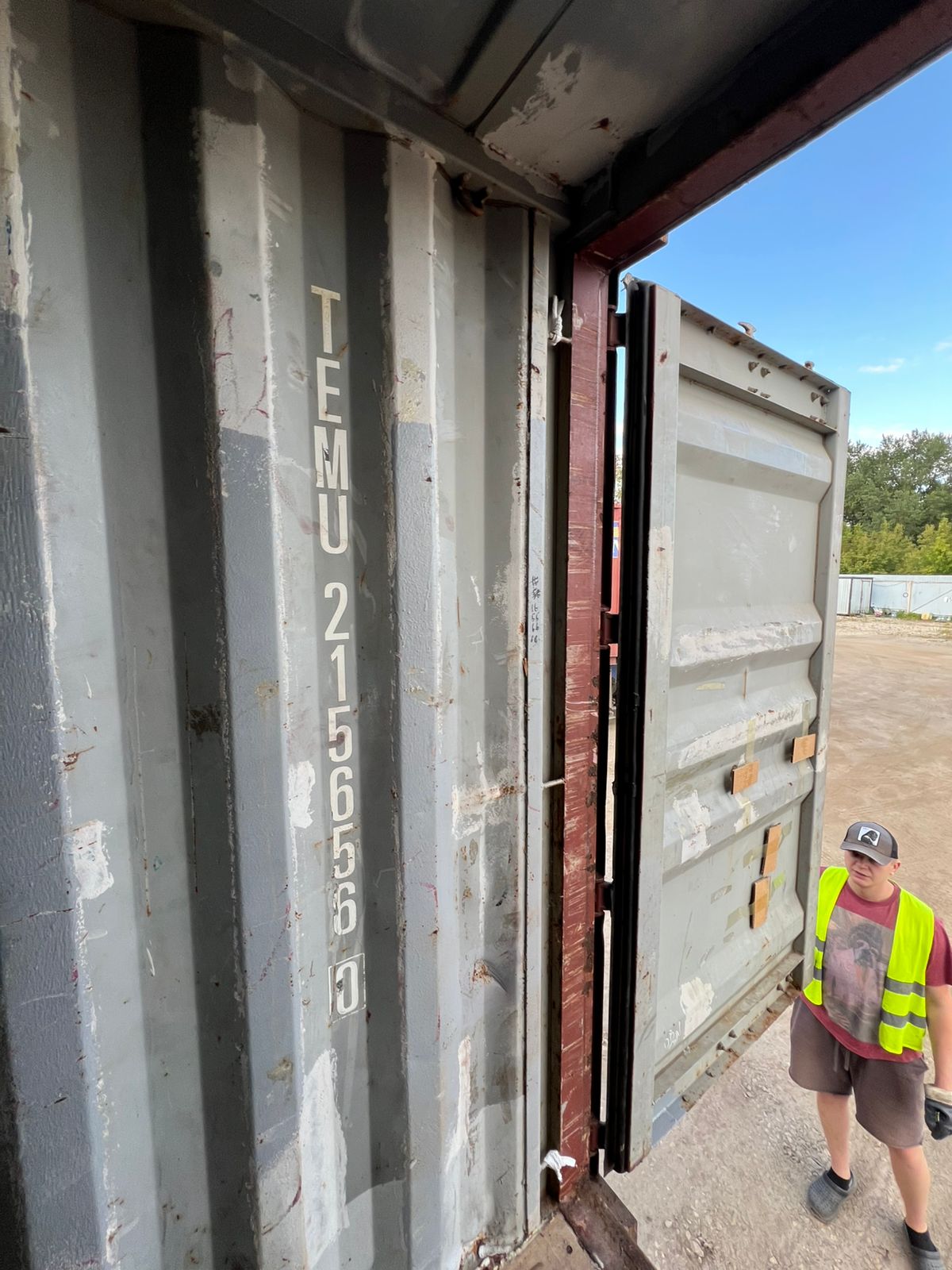 Морской контейнер TEMU2156560