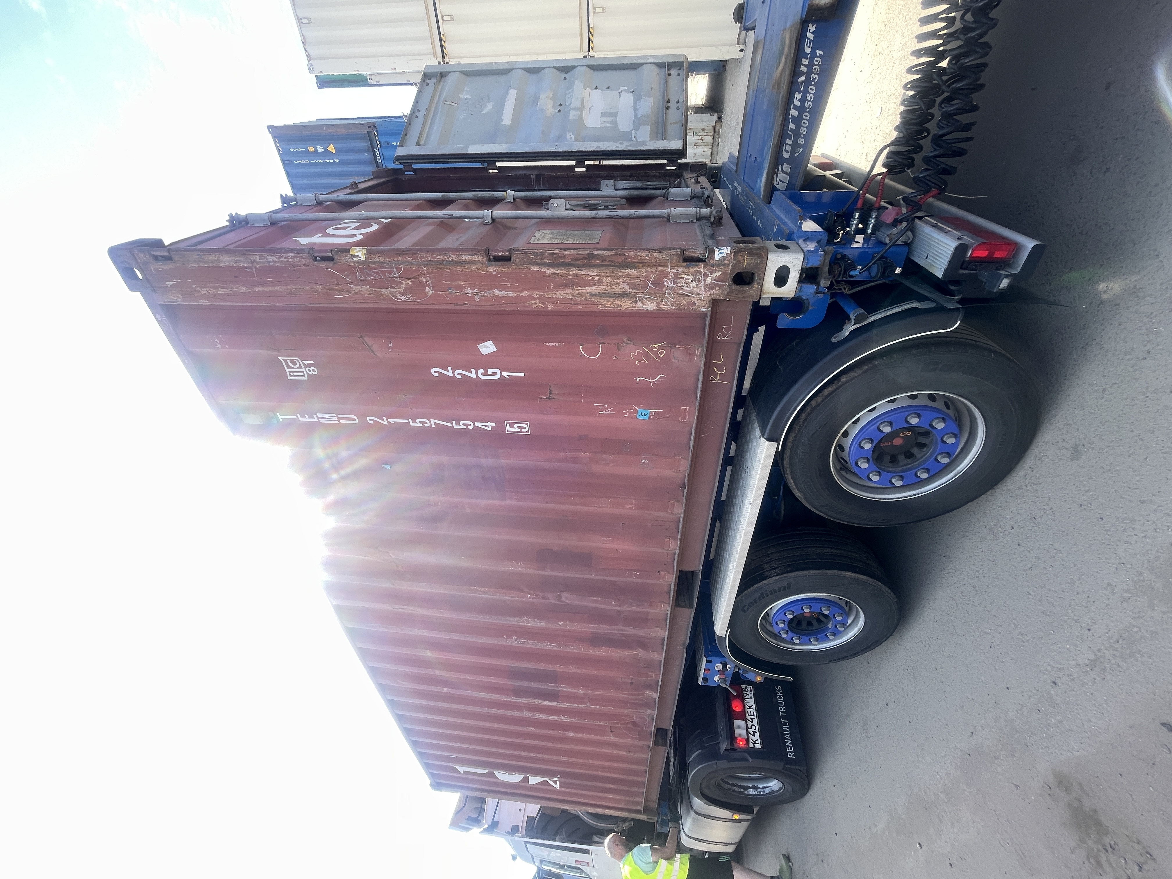 Морской контейнер TEMU2157545