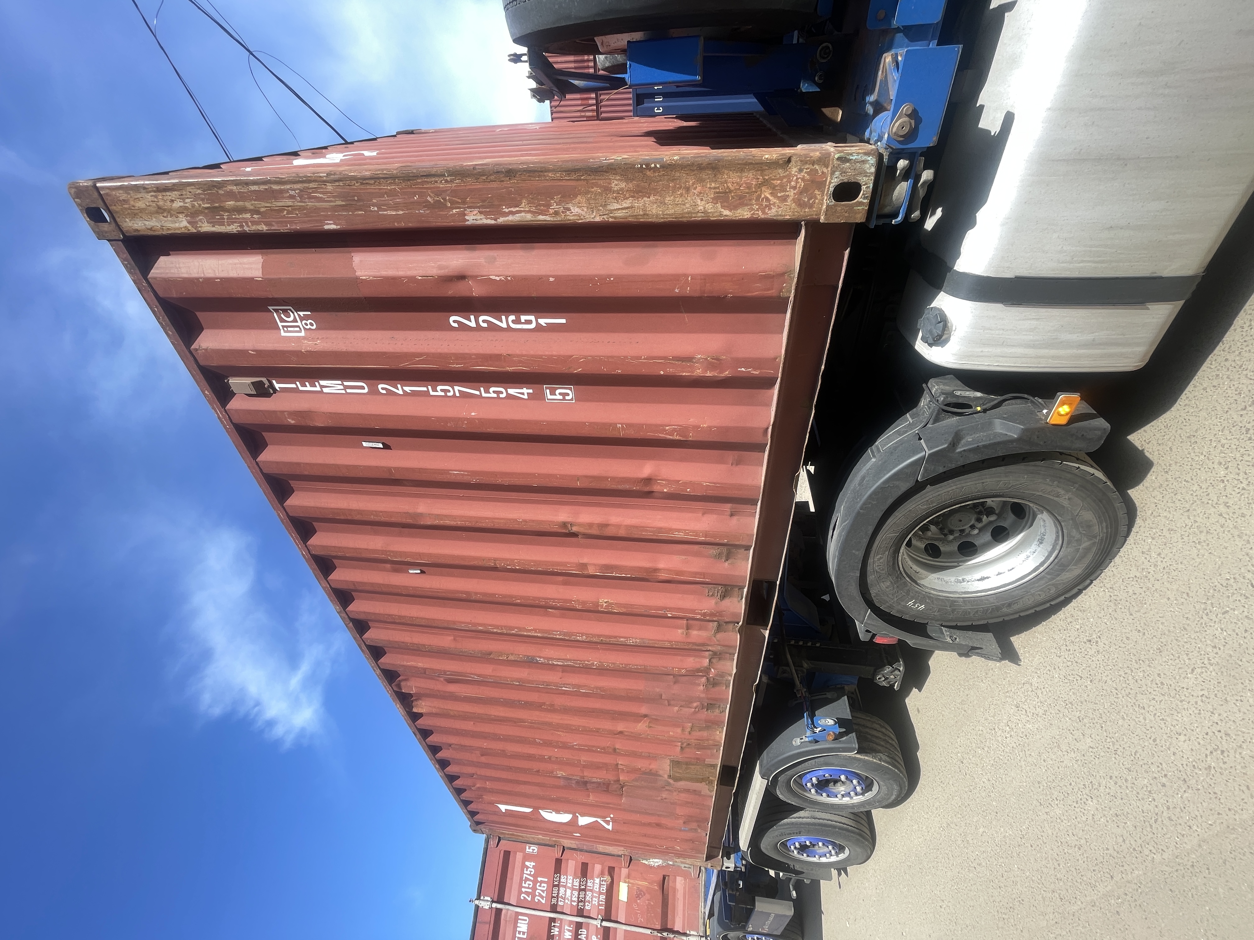 Морской контейнер TEMU2157545