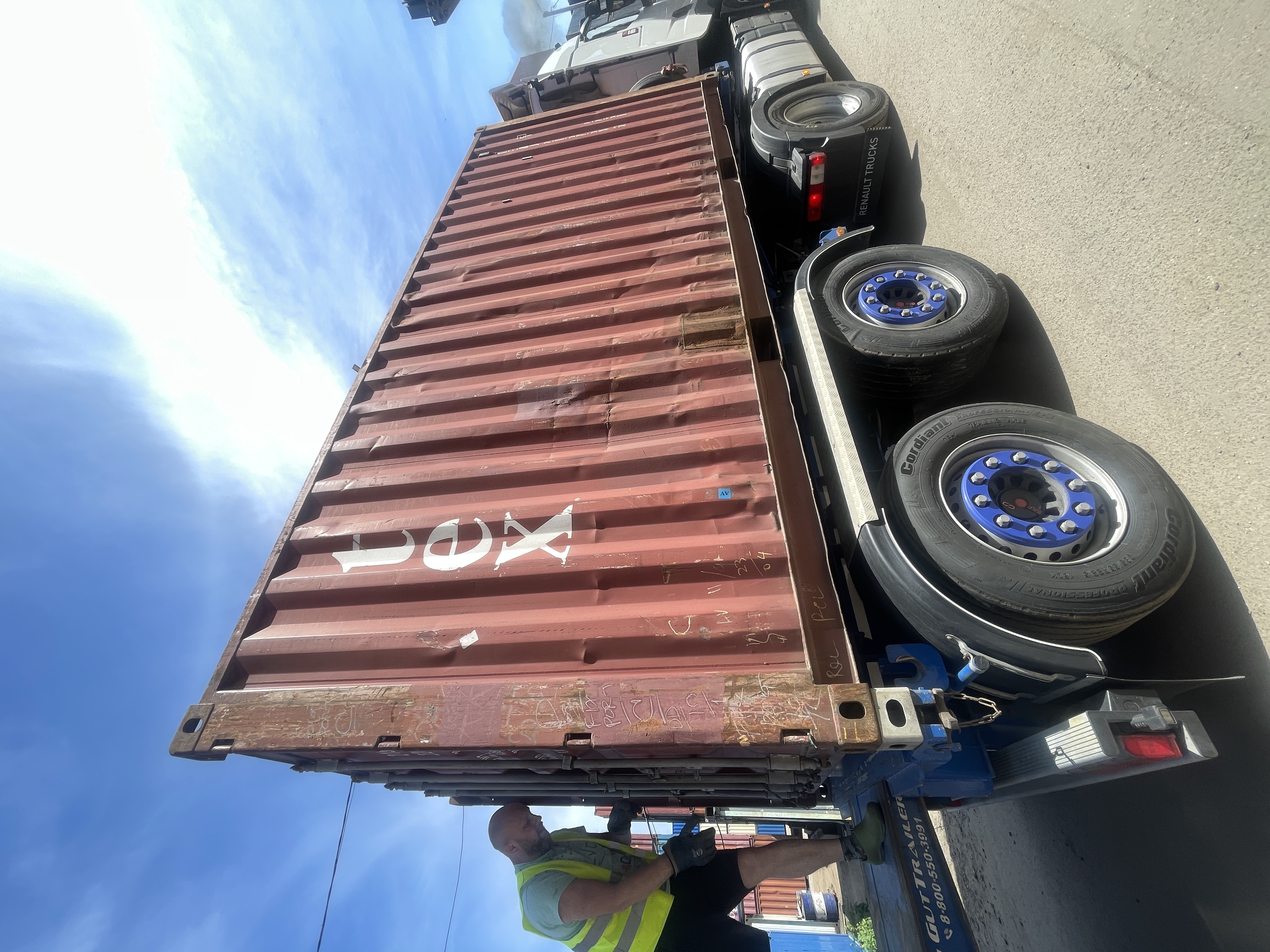 Морской контейнер TEMU2157545