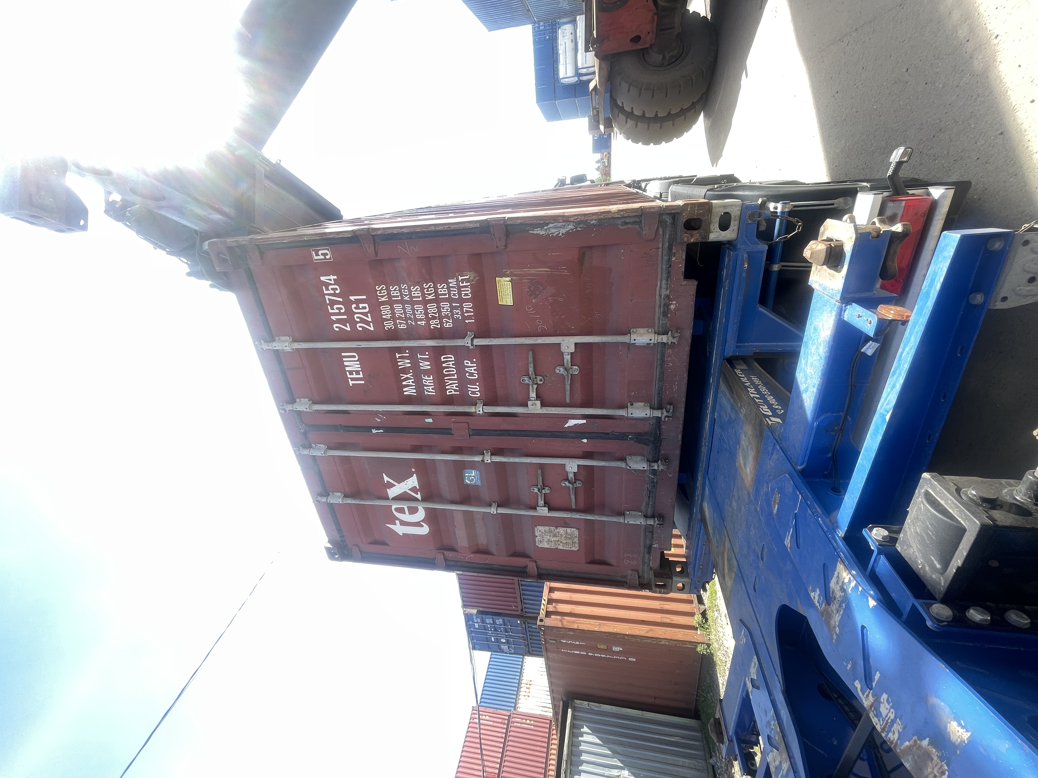 Морской контейнер TEMU2157545