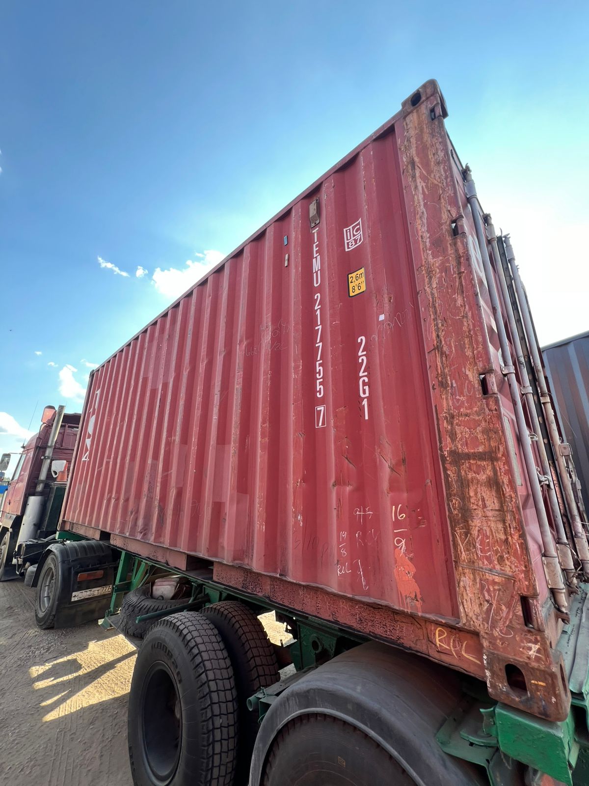 Морской контейнер TEMU2177557