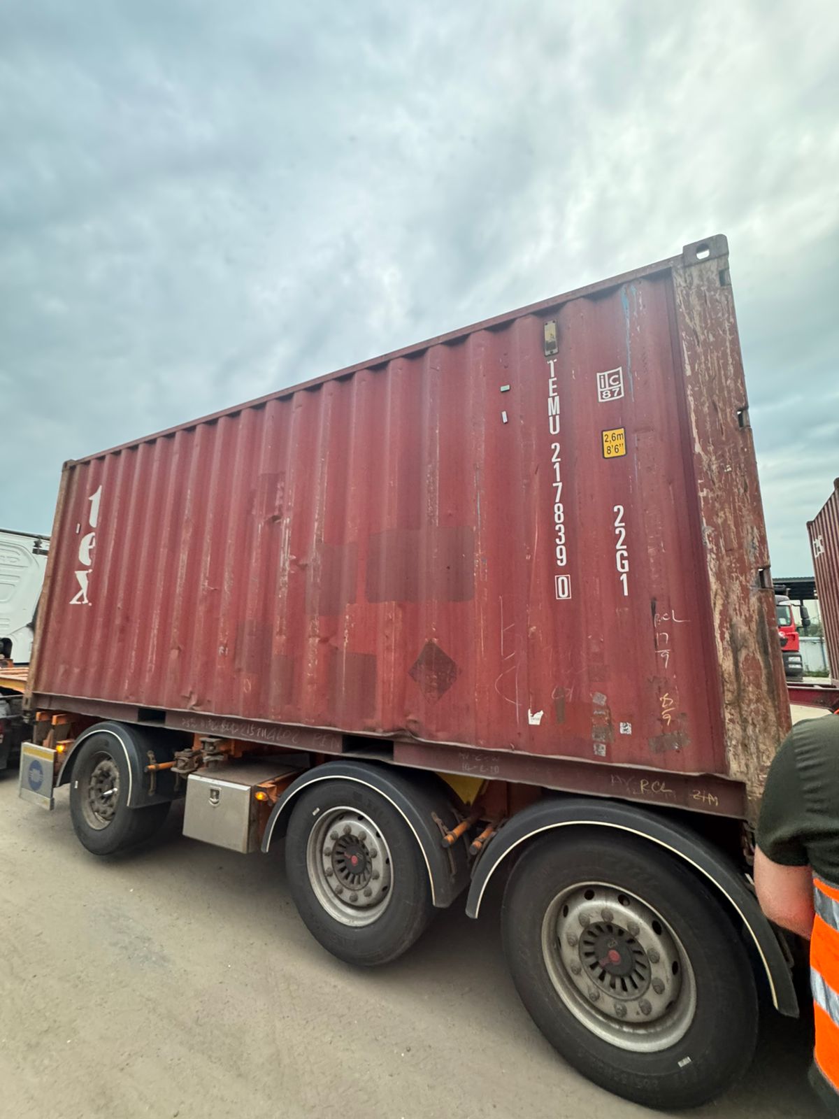 Морской контейнер TEMU2178390