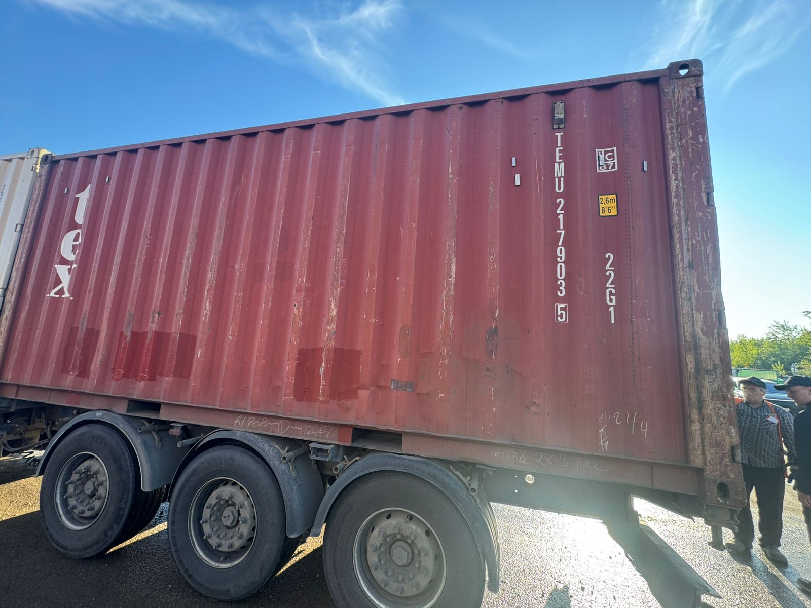 Морской контейнер TEMU2179035