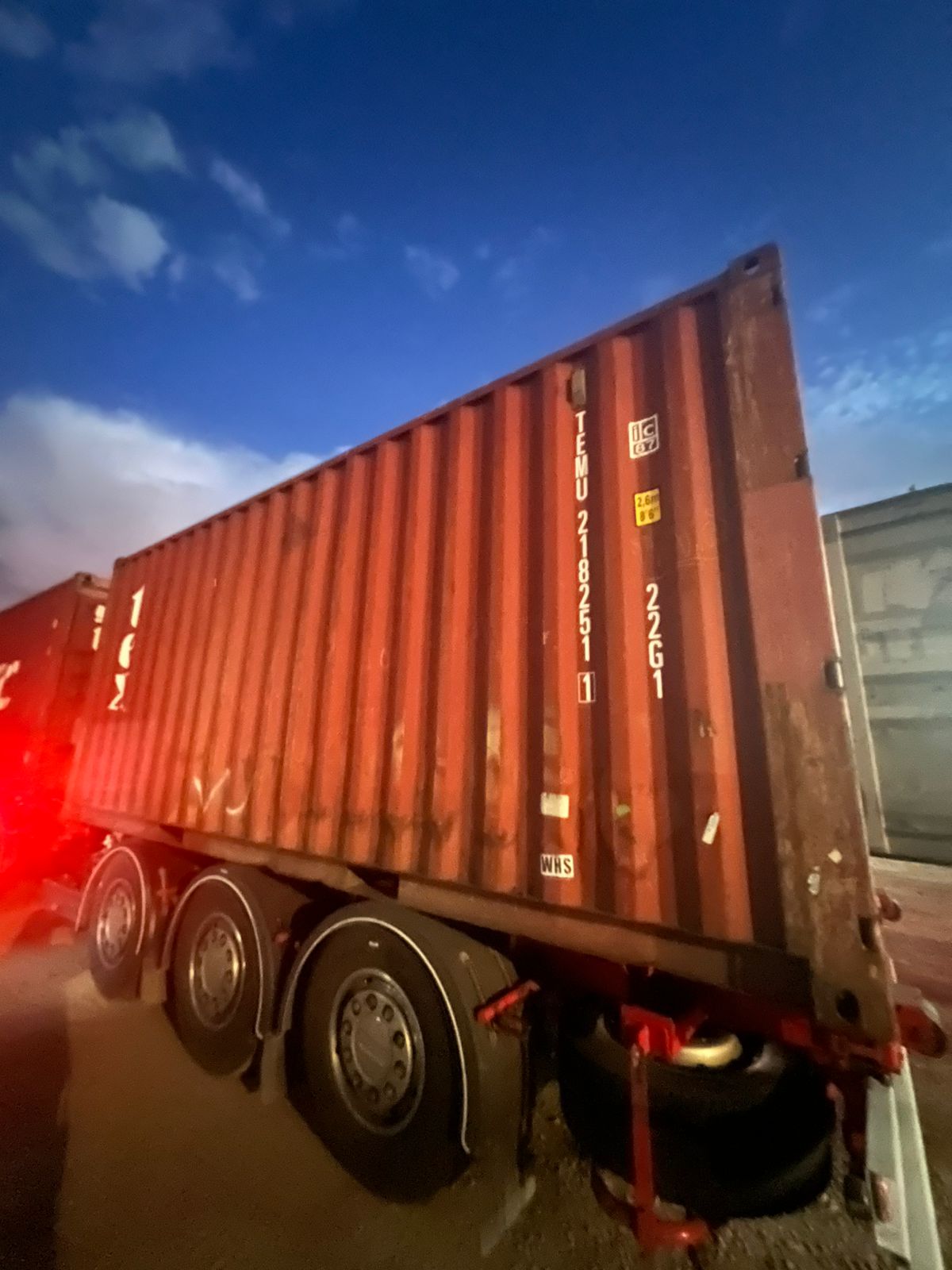 Морской контейнер TEMU2182511