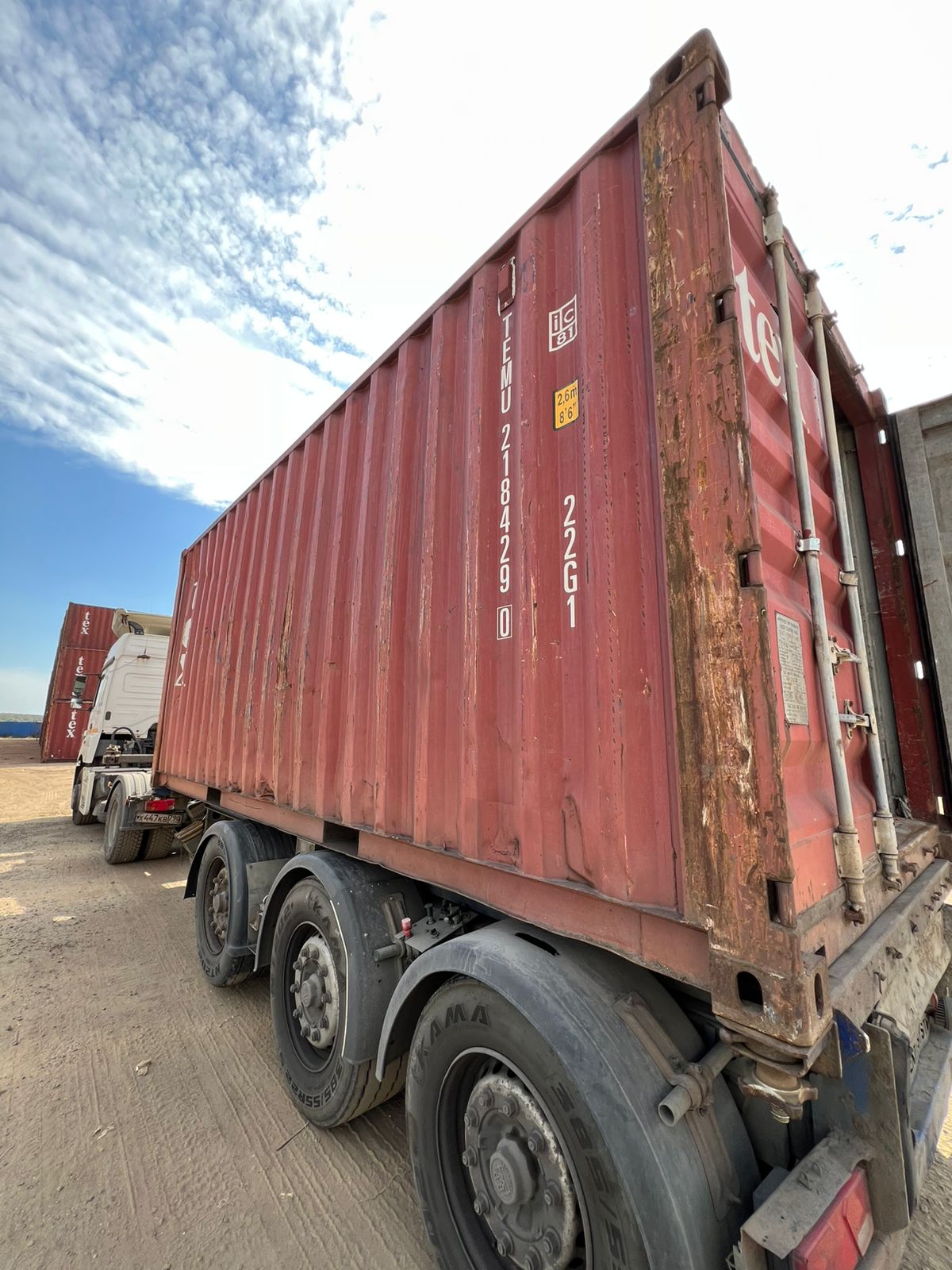 Морской контейнер TEMU2184290