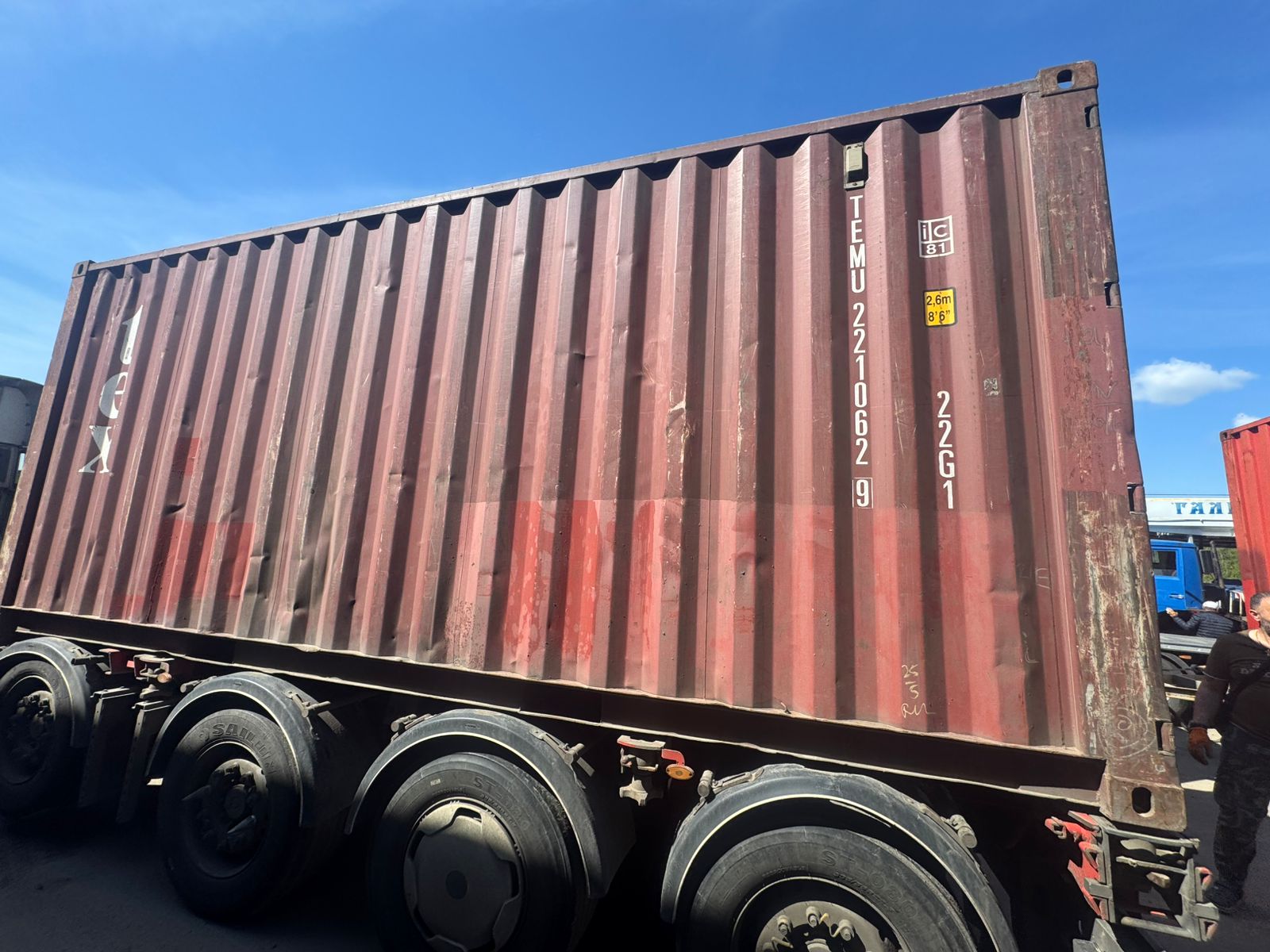 Морской контейнер TEMU2210629