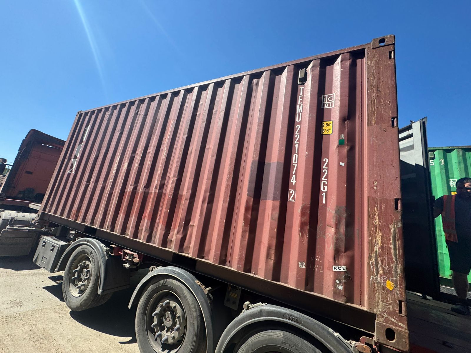 Морской контейнер TEMU2210742