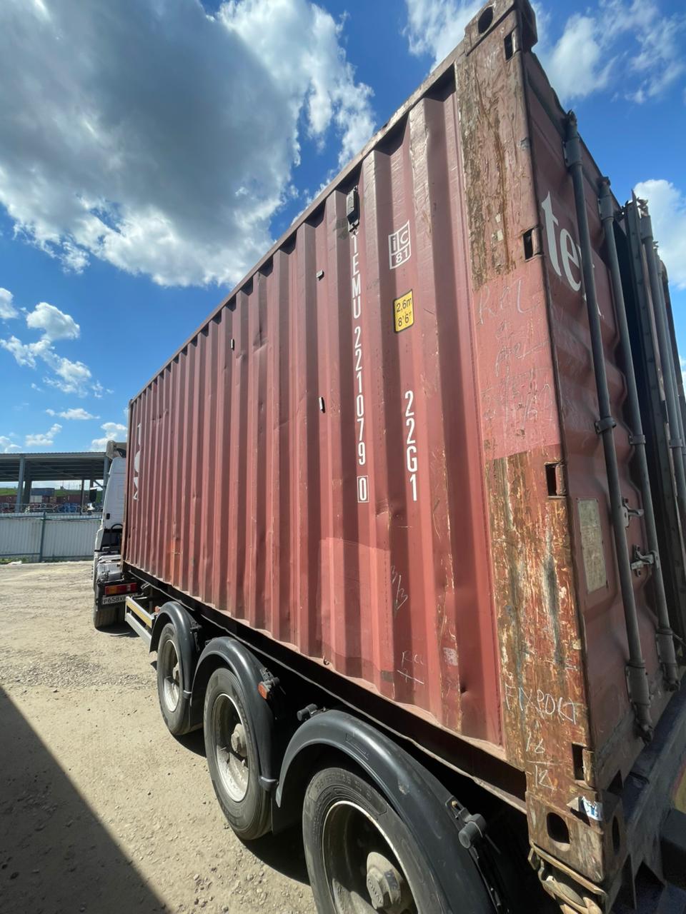 Морской контейнер TEMU2210790
