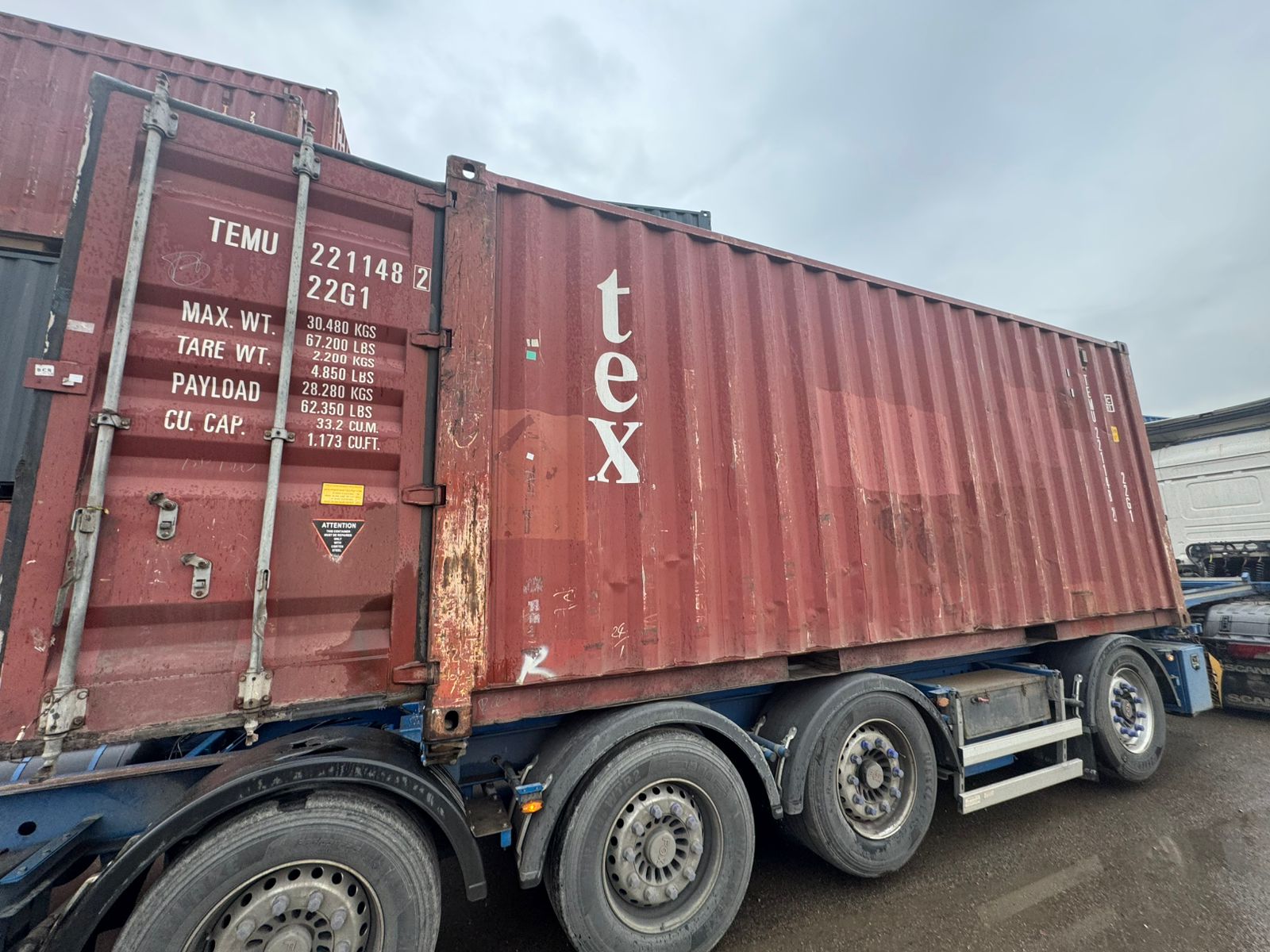 Морской контейнер TEMU2211482