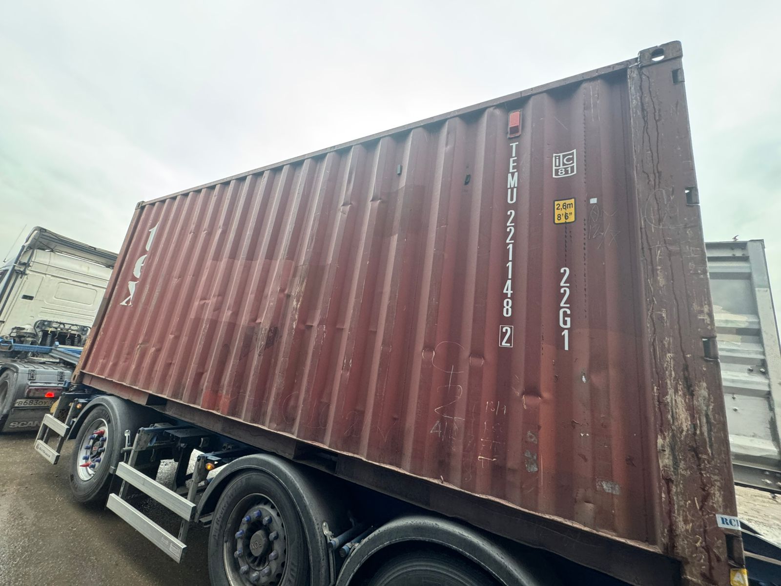Морской контейнер TEMU2211482