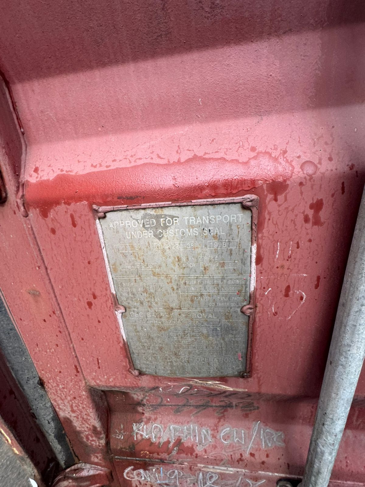 Морской контейнер TEMU2211482