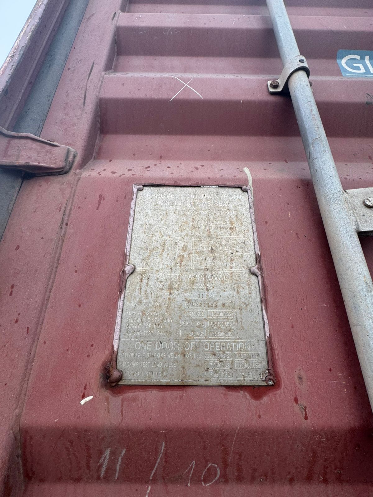 Морской контейнер TEMU2211538