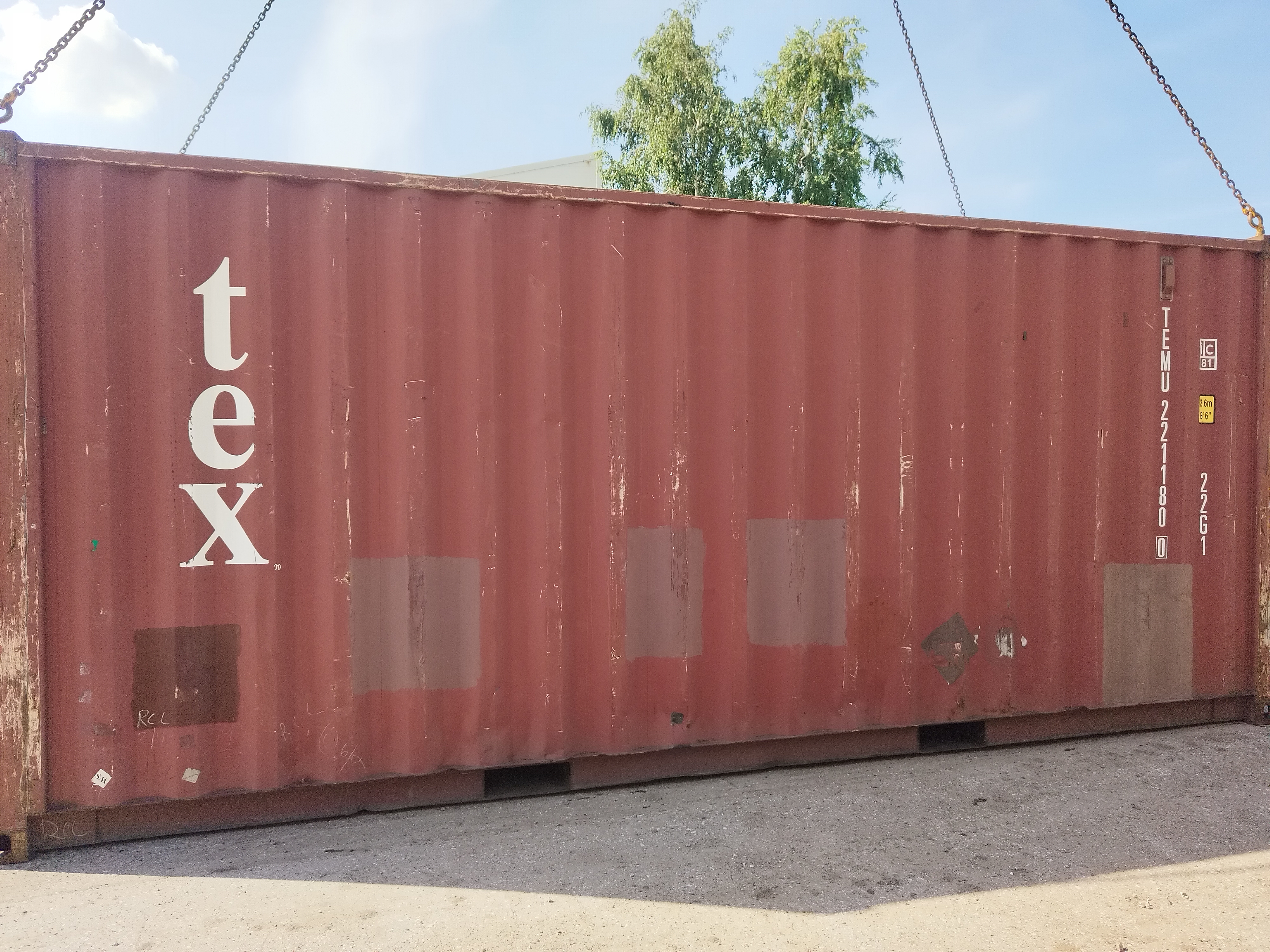 Морской контейнер TEMU2211800