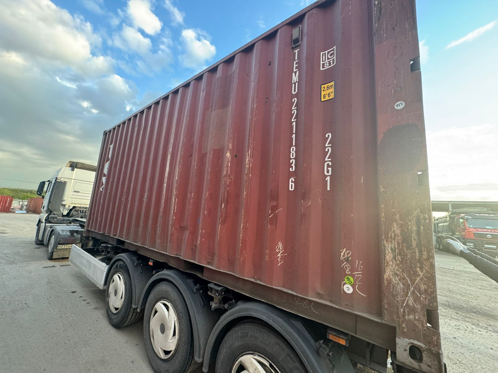 Морской контейнер TEMU2211836