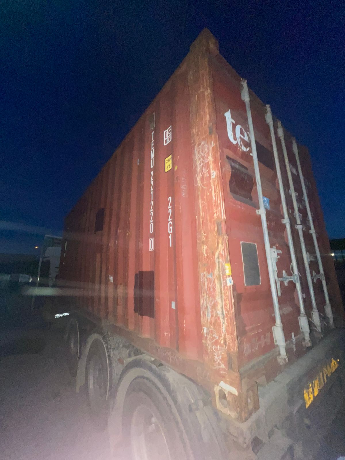 Морской контейнер TEMU2212200