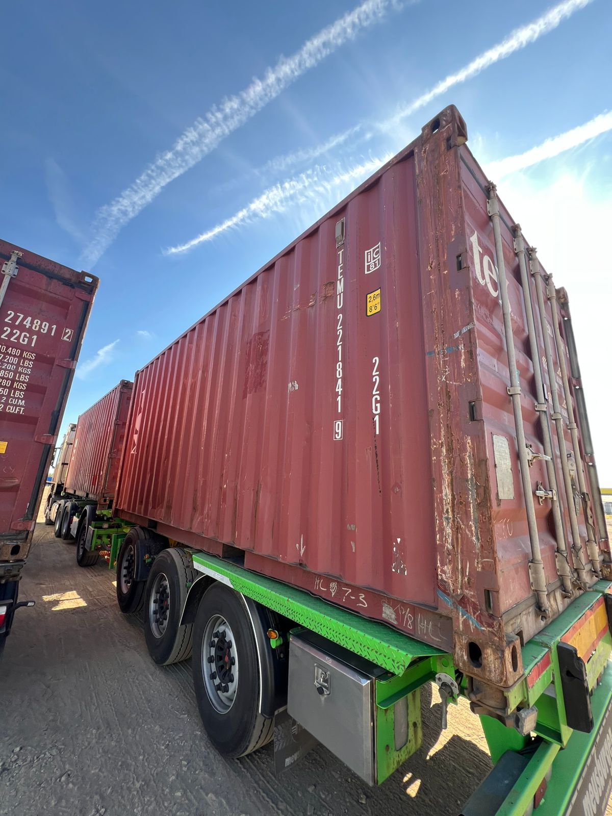 Морской контейнер TEMU2218419