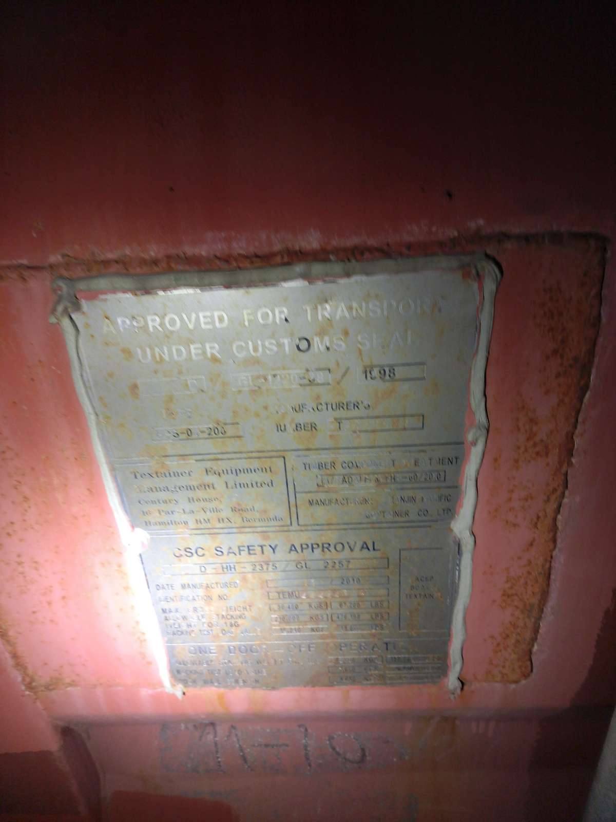 Морской контейнер TEMU2222234