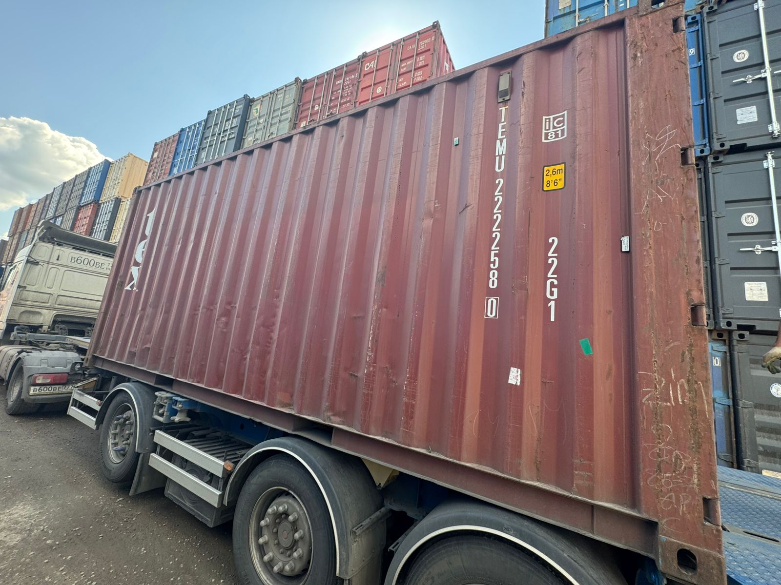 Морской контейнер TEMU2222580