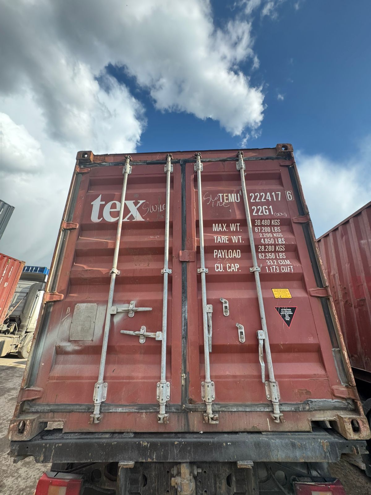 Морской контейнер TEMU2224176