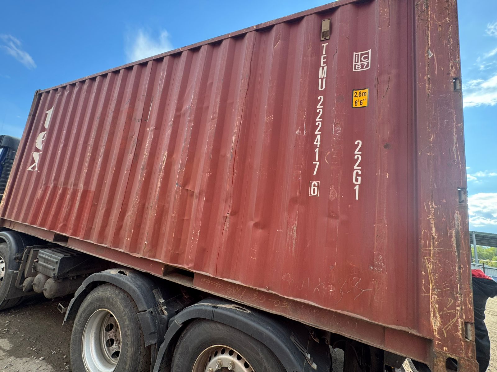 Морской контейнер TEMU2224176