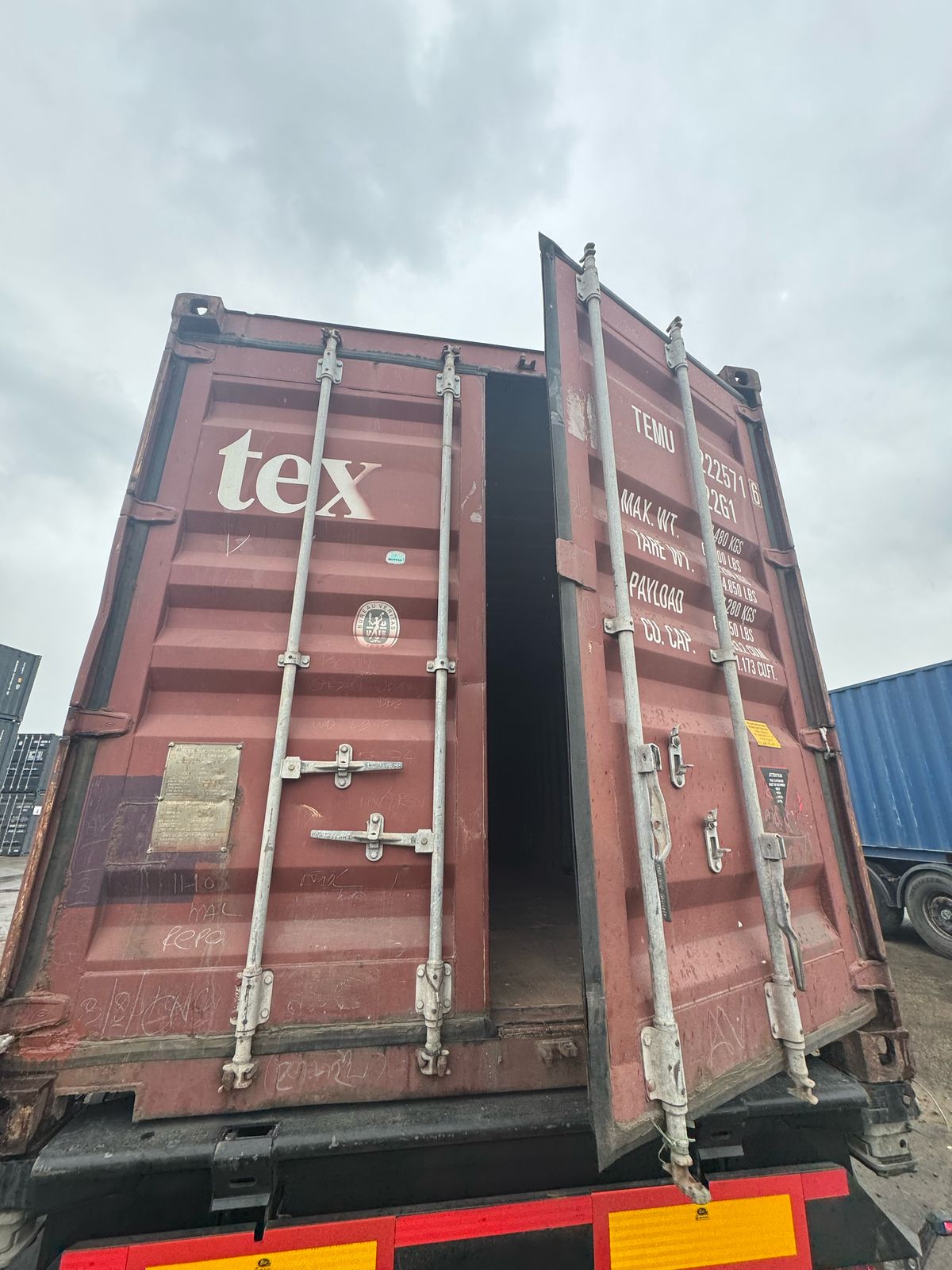 Морской контейнер TEMU2225716