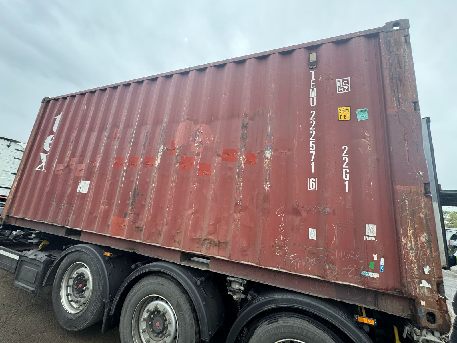 Морской контейнер TEMU2225716